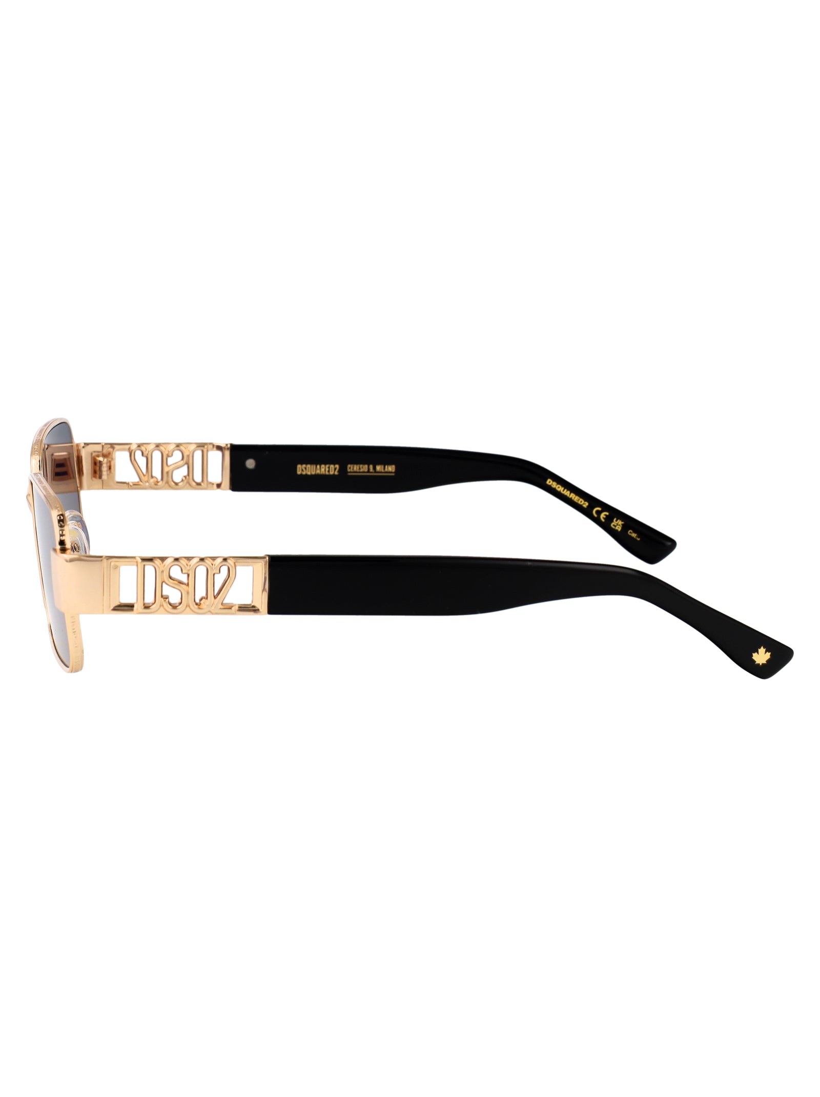 DSQUARED2 Stylish Metal Sunglasses for Men - Model D2 0156/S