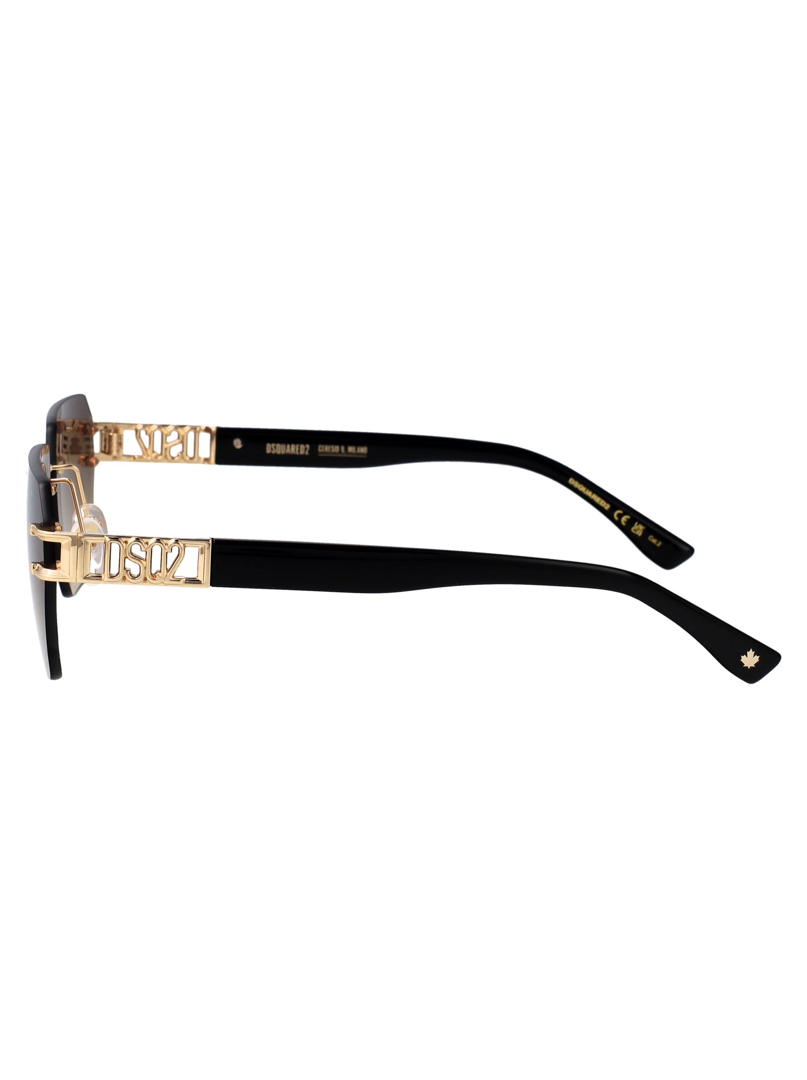 DSQUARED2 Metal Sunglasses for Men - D2 0173/S