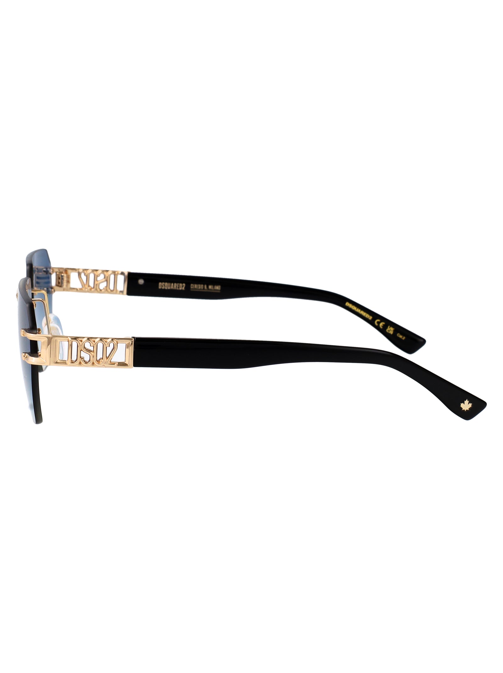 DSQUARED2 Metal Sunglasses for Men - FW25 Collection