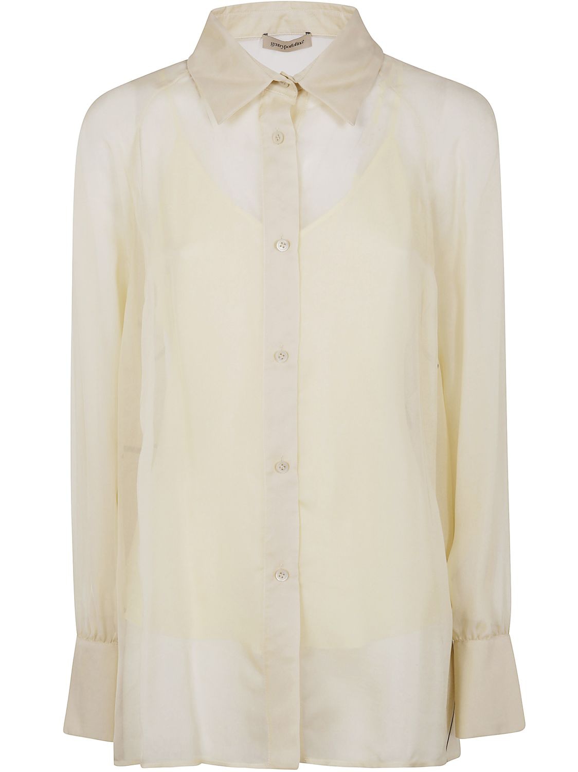 GENTRY PORTOFINO Woven Mini Skirt