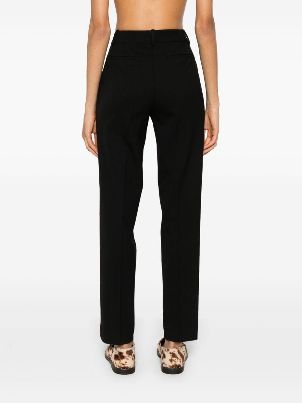 PAROSH Straight Leg Trousers for Women FW24