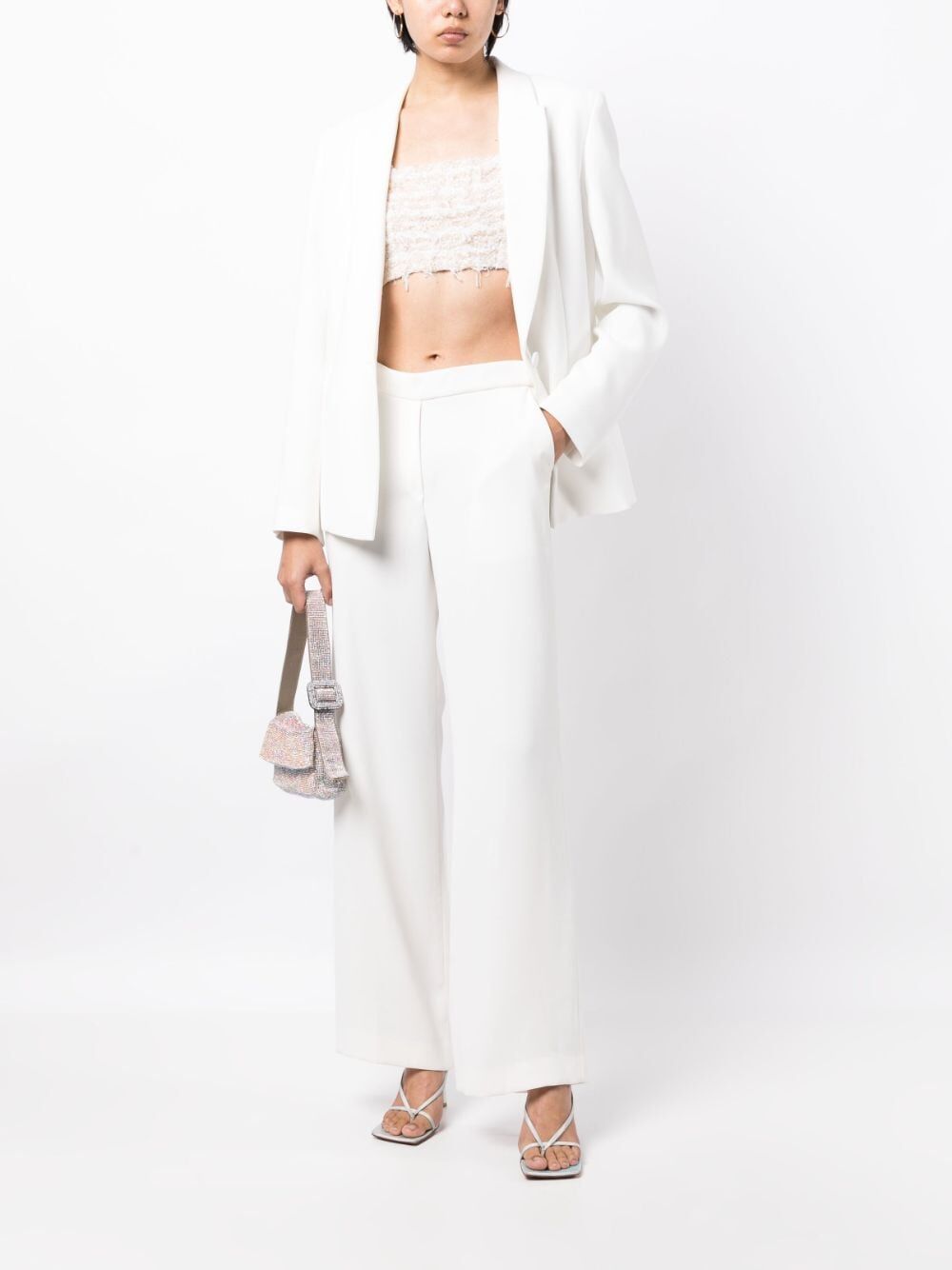 PAROSH Wide Leg Pants for Women - Perfect for FW24