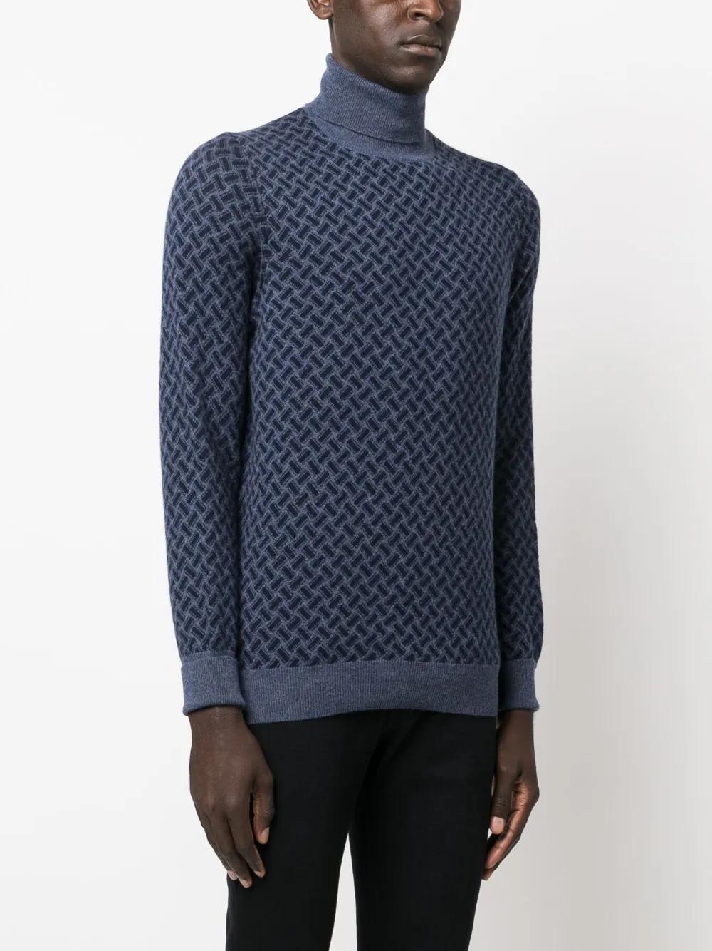 DRUMOHR Men's Mini Casual Turtleneck Shirt