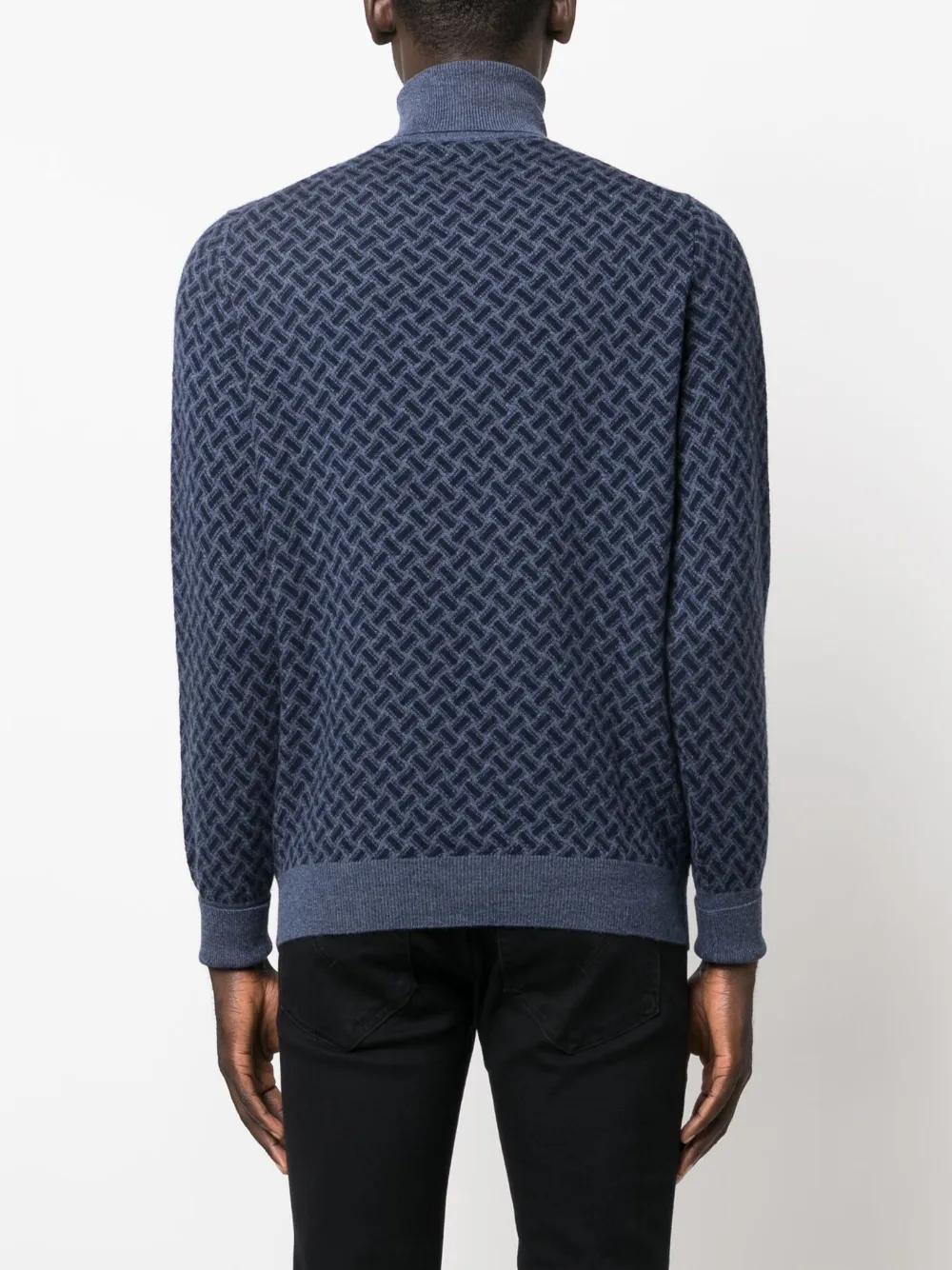 DRUMOHR Men's Mini Casual Turtleneck Shirt