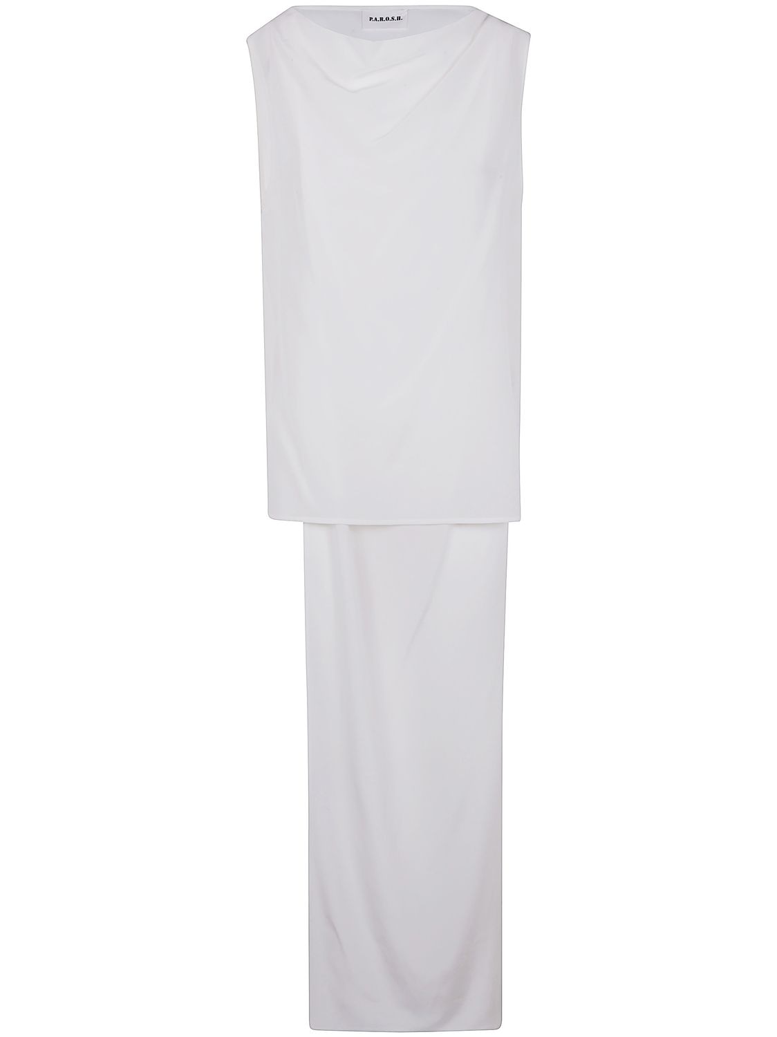 PAROSH Silk Blouse with Pussy-Bow Collar