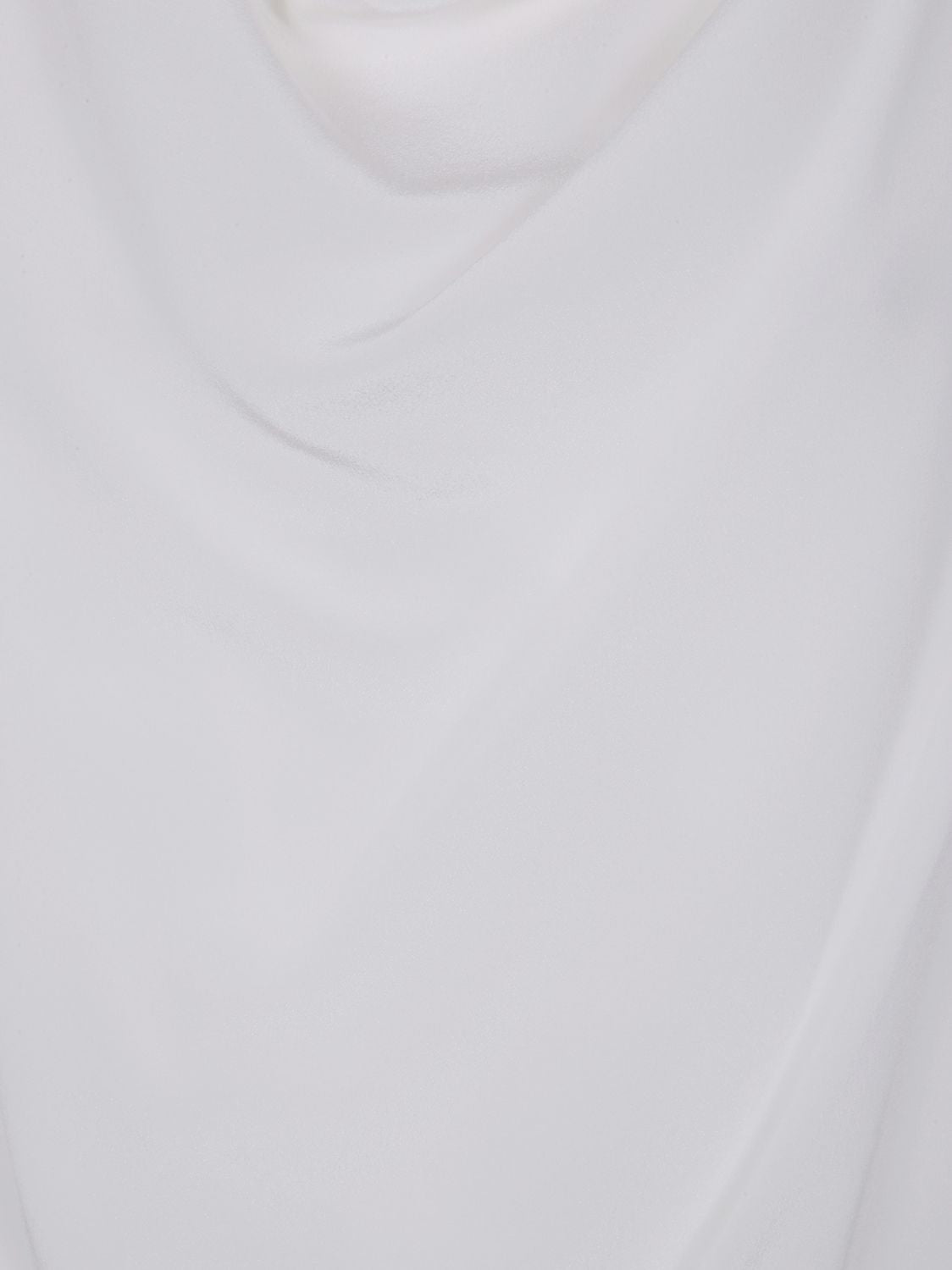 PAROSH Silk Blouse with Pussy-Bow Collar