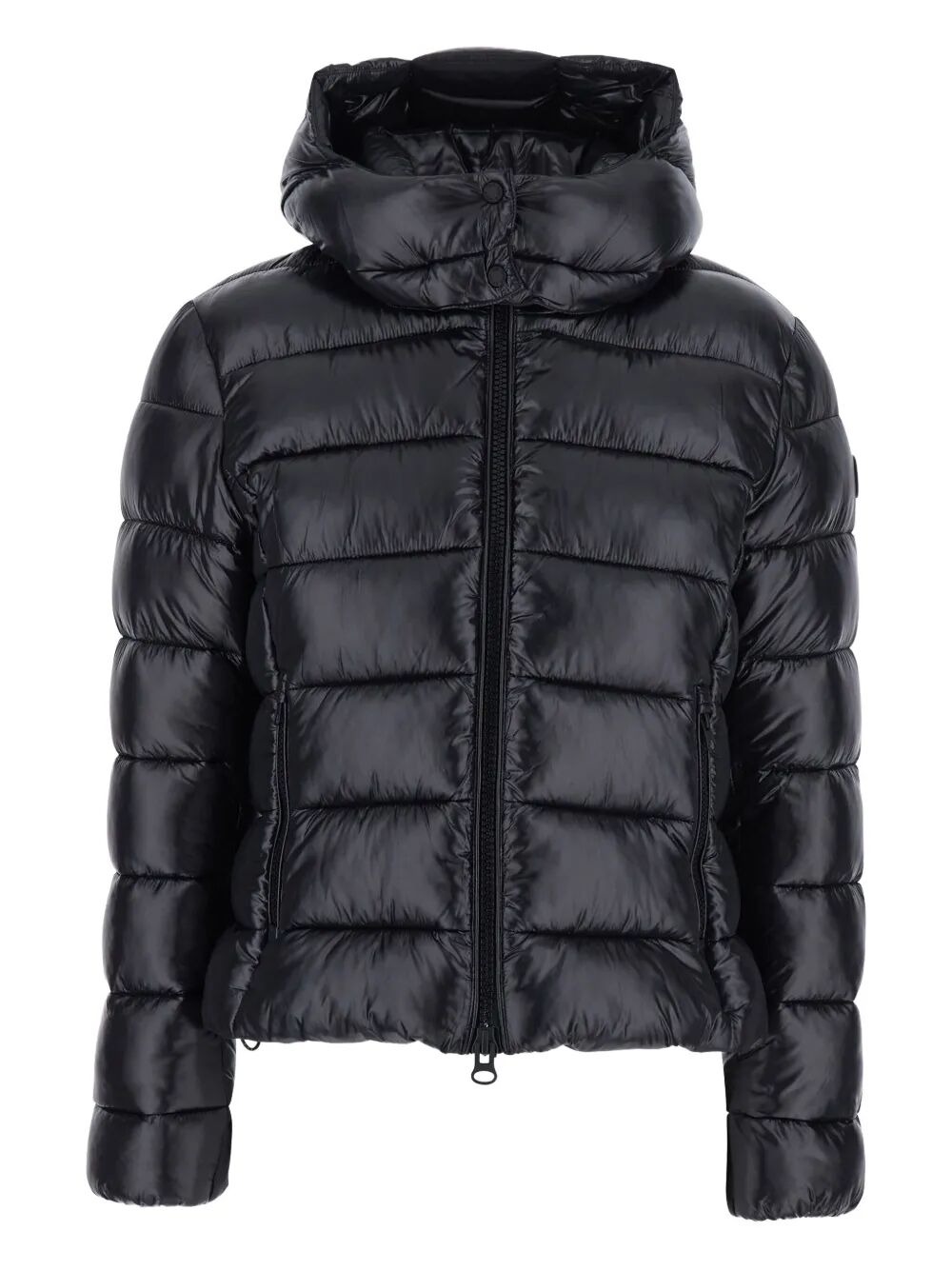 SAVE THE DUCK Slim Fit Mini Down Jacket with Laqué Finish