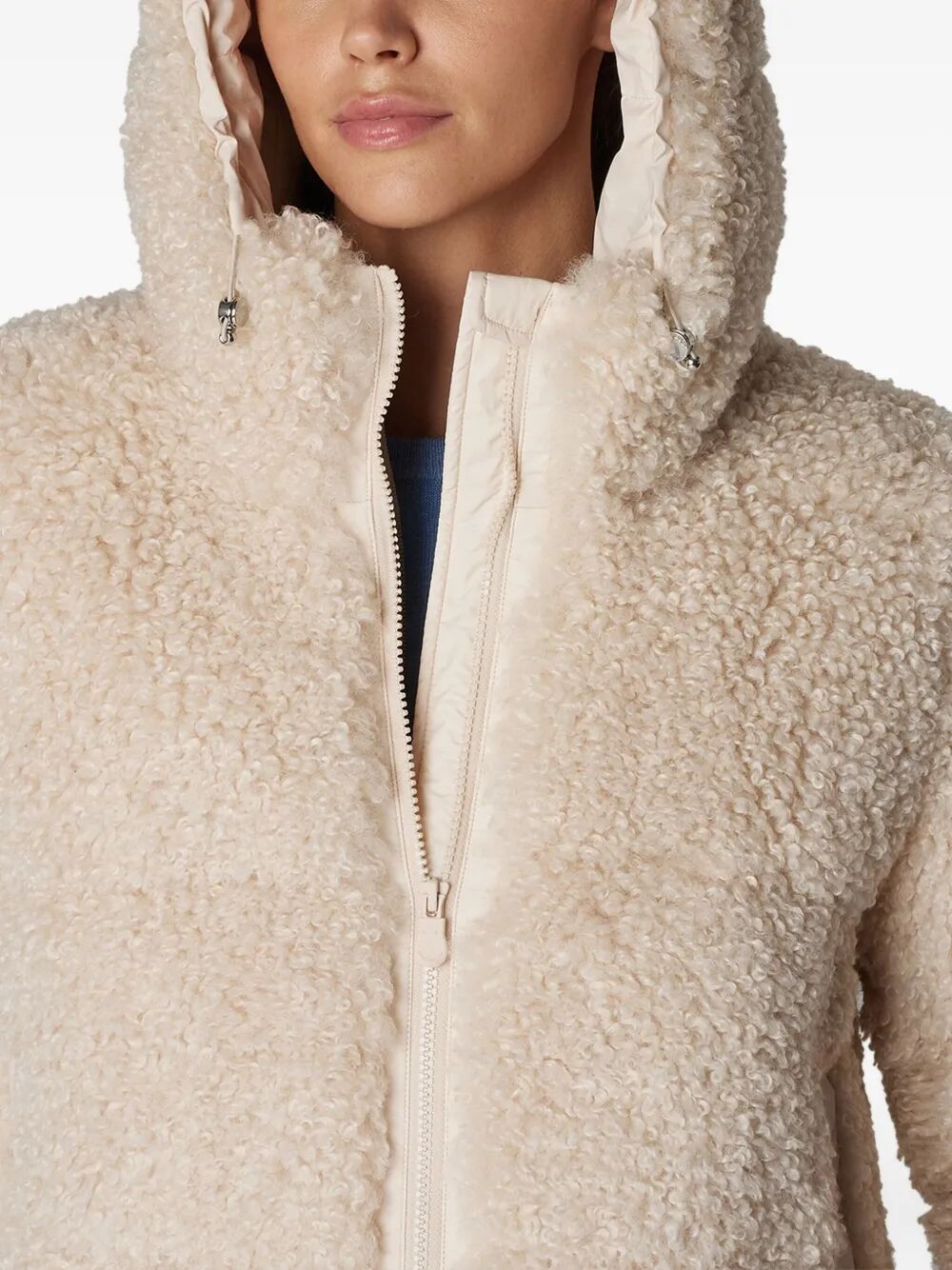 SAVE THE DUCK Women's Faux Shearling Down Jacket