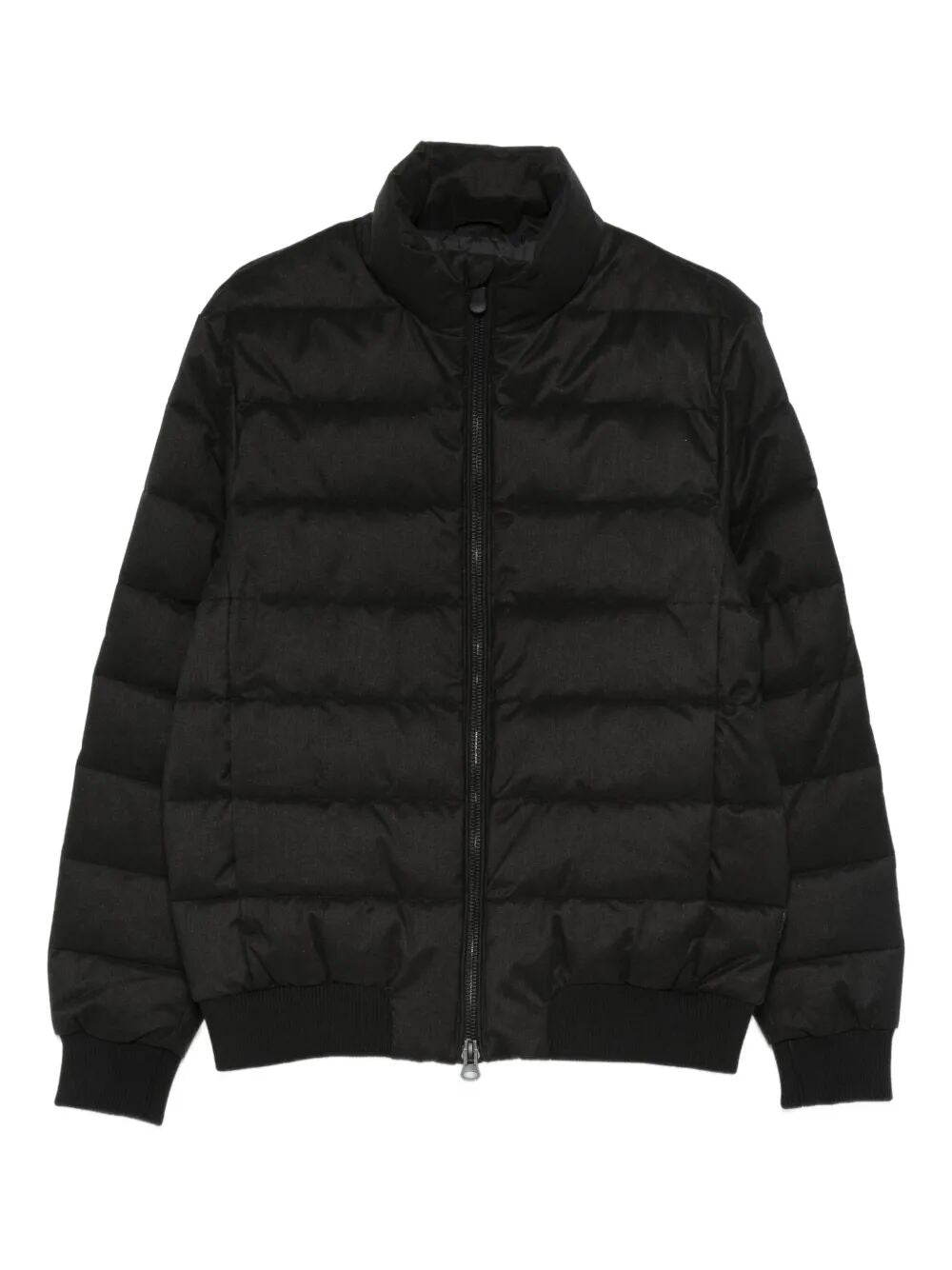 SAVE THE DUCK Men's Regular Fit Flannel-Textured Puffer Jacket