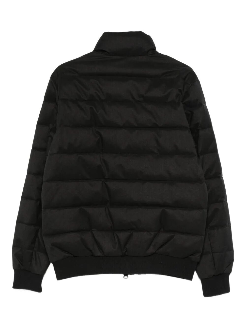 SAVE THE DUCK Men's Regular Fit Flannel-Textured Puffer Jacket