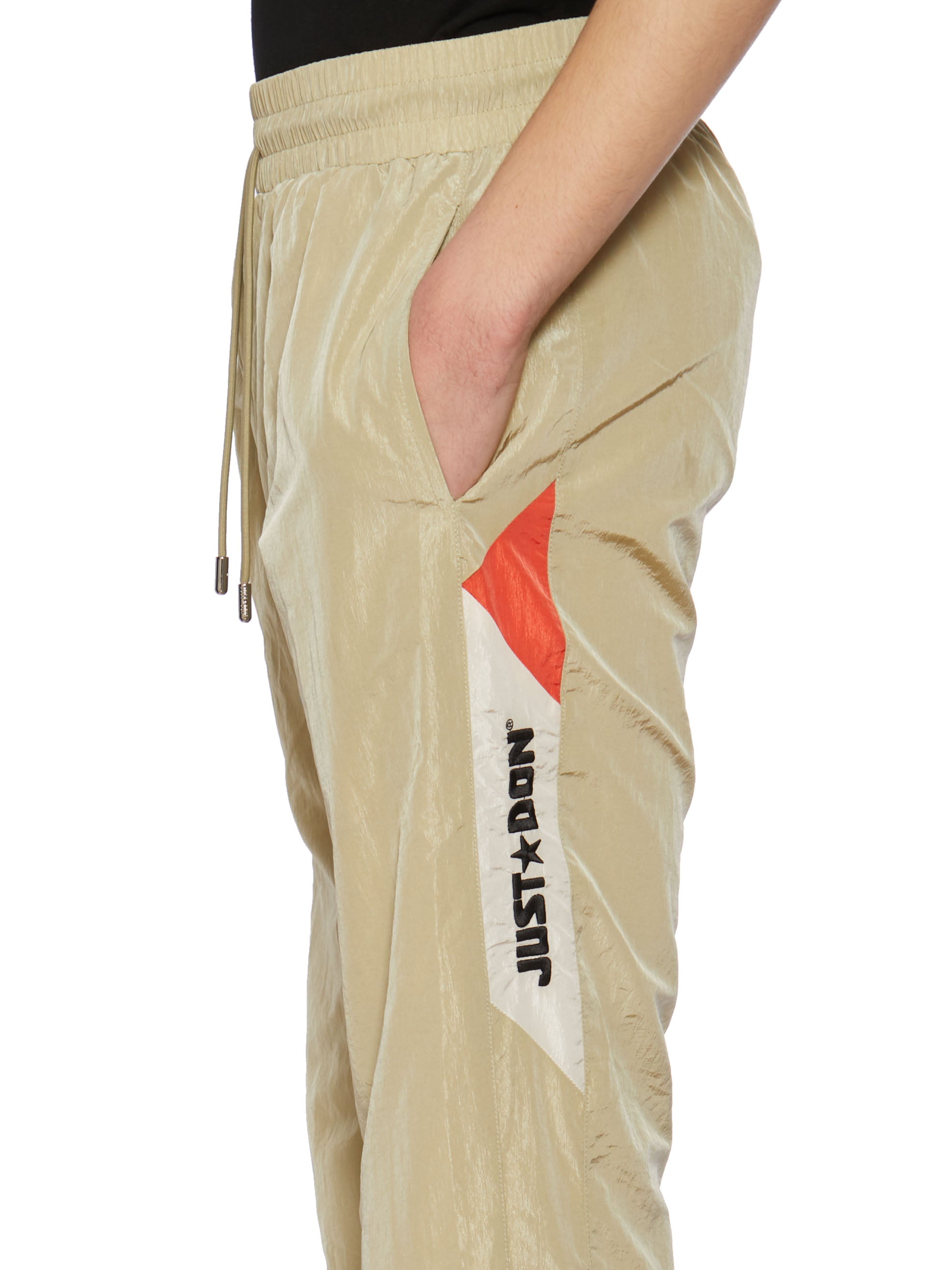 JUST DON Logo Track Pants - Size M