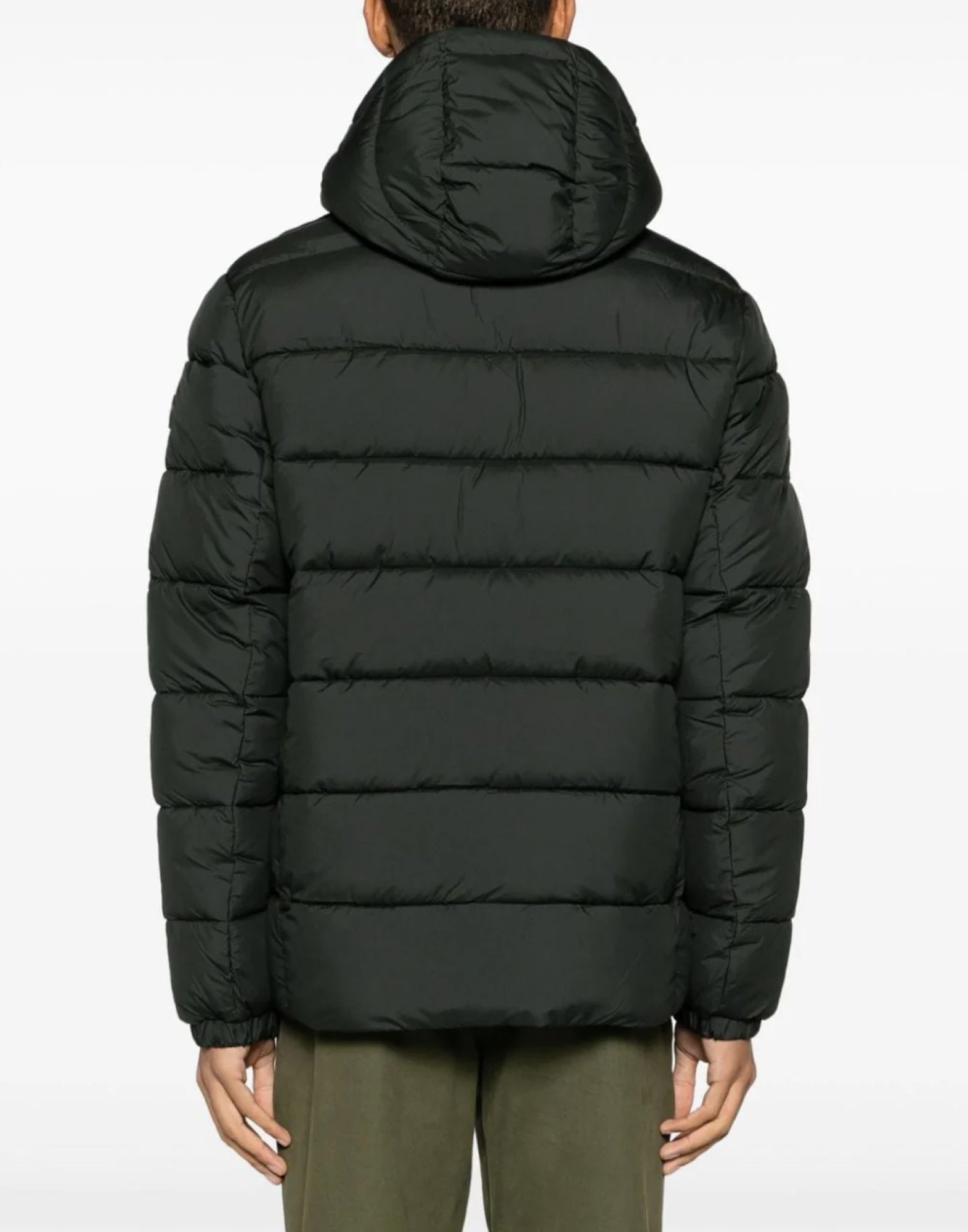 SAVE THE DUCK Men's Zip Closure Puffer Jacket