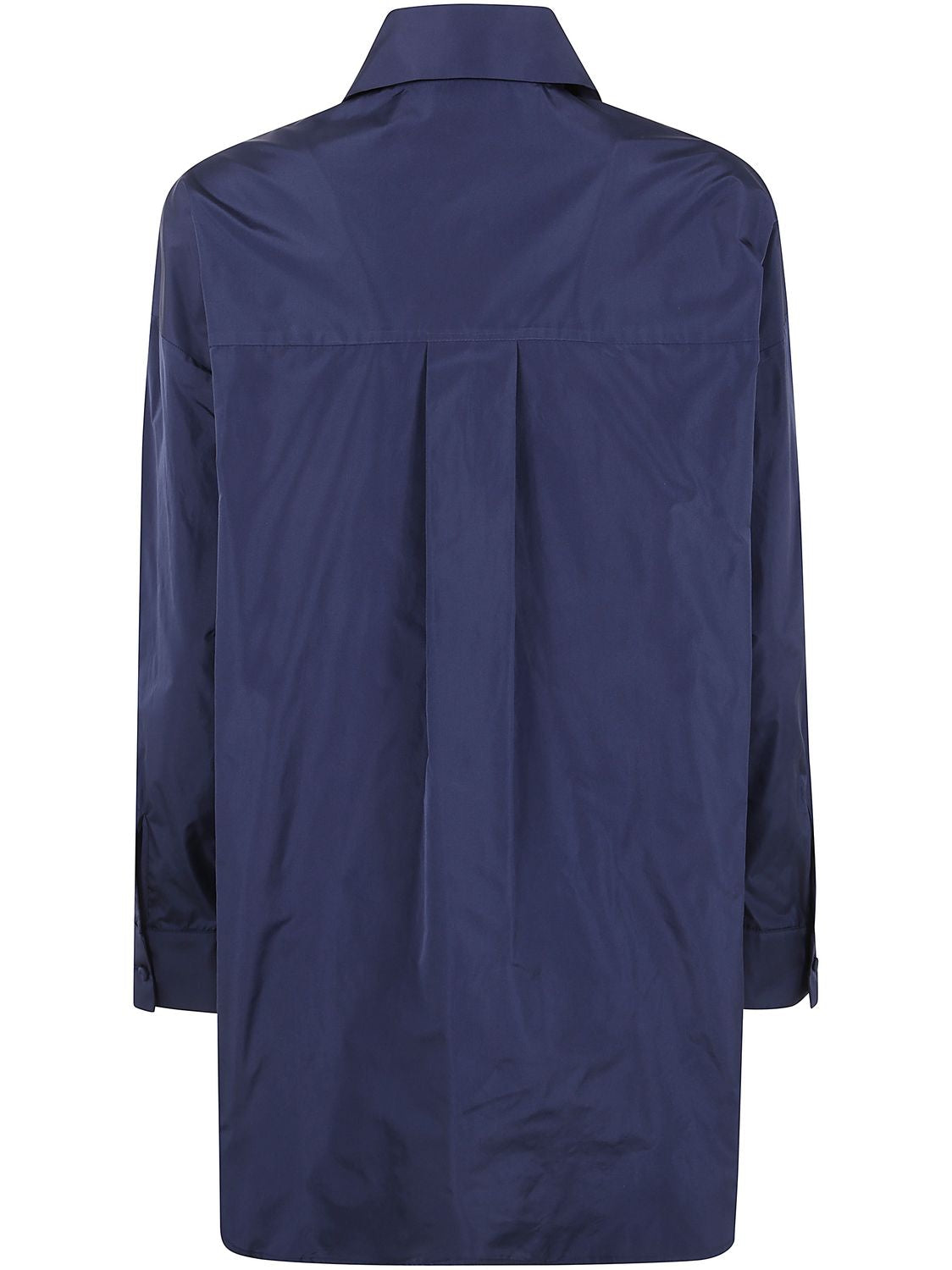 PAROSH Ruffle Detail Mini Shirt