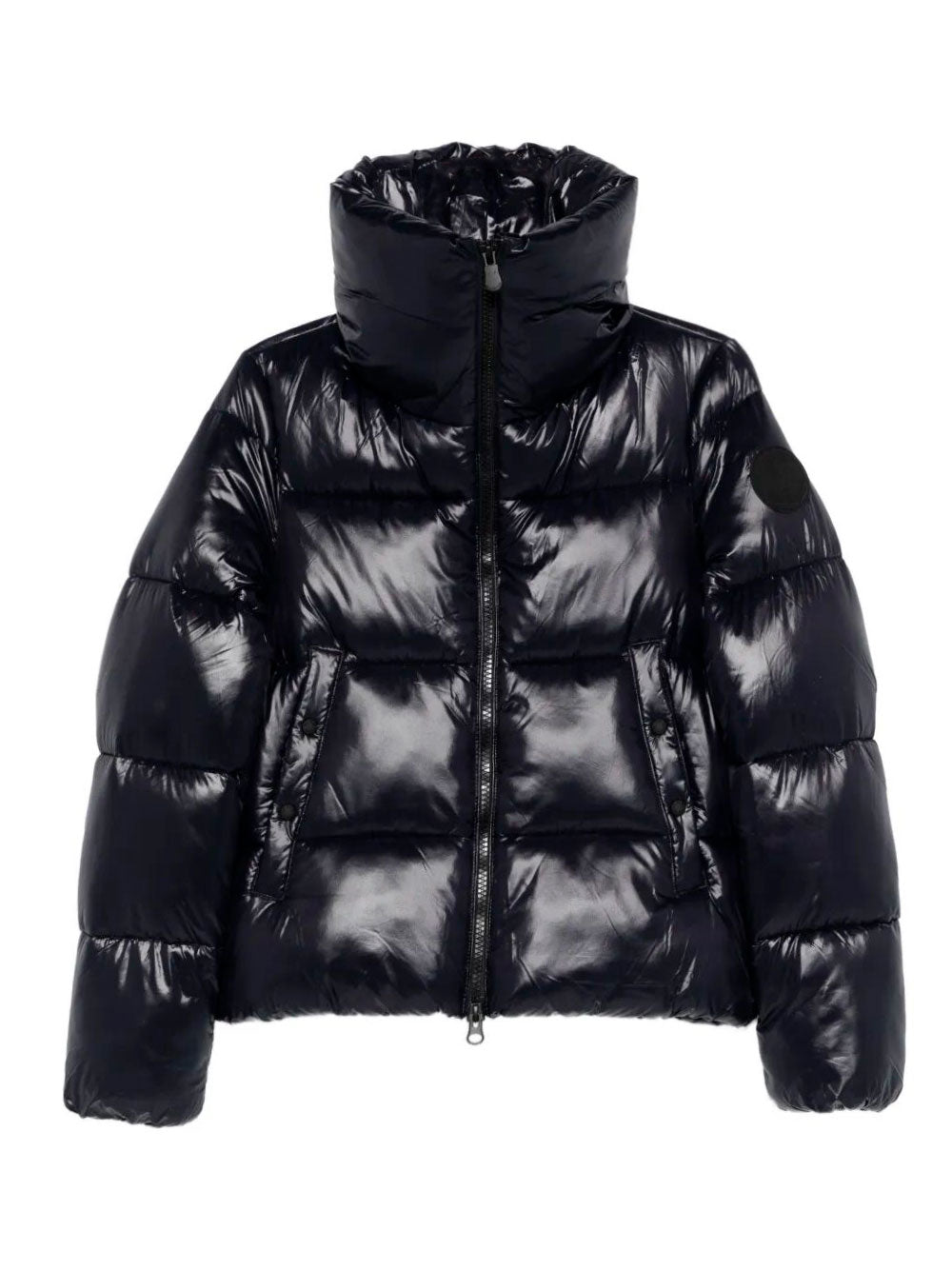 SAVE THE DUCK Isla Down Jacket with Laqué Finish for Women