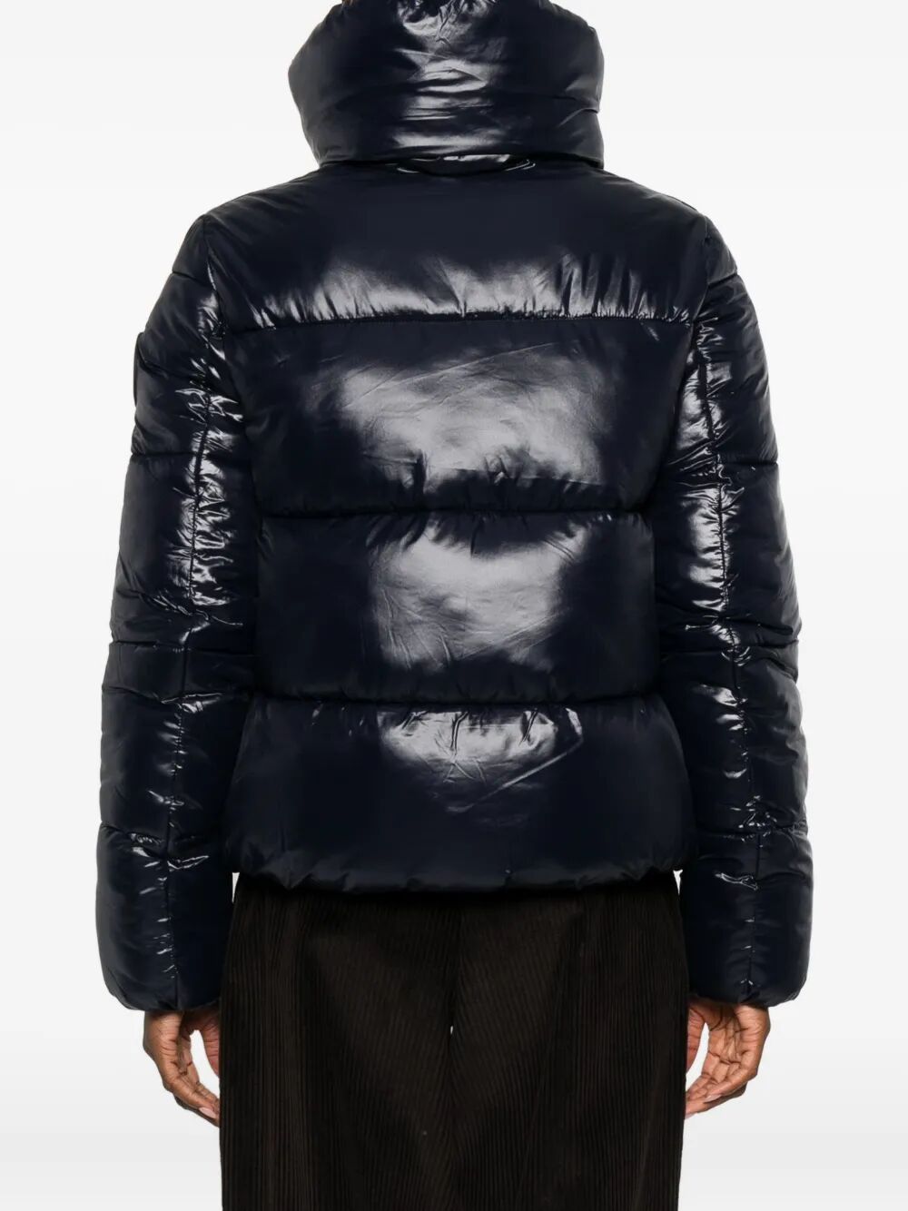 SAVE THE DUCK Isla Down Jacket with Laqué Finish for Women