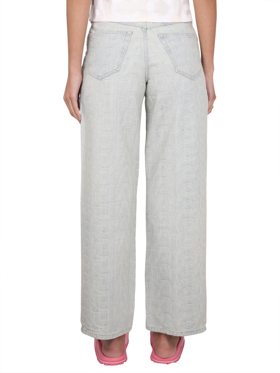 MARC JACOBS Monogram Denim Jeans for Women