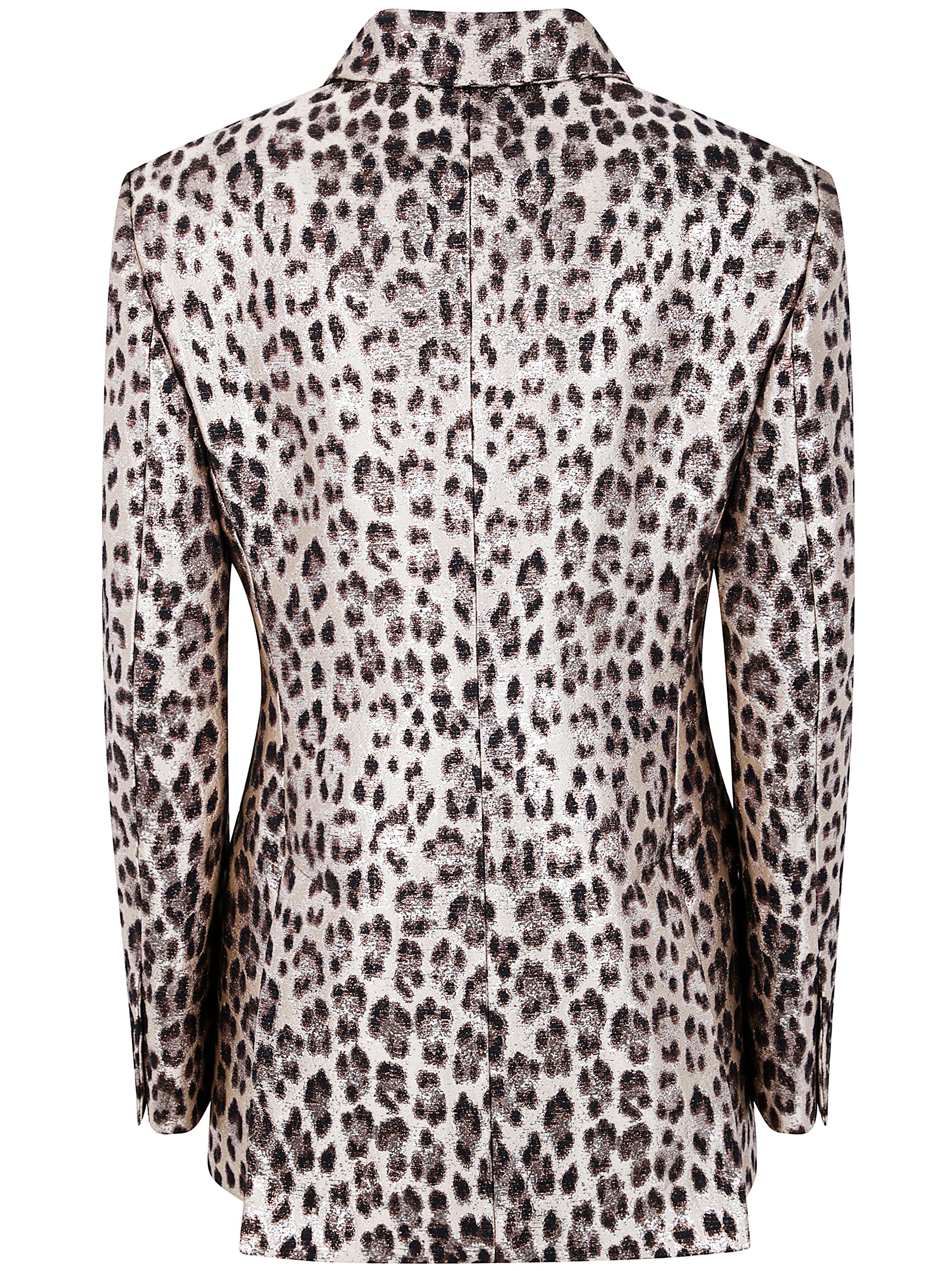 PAROSH Jacquard Lurex Jacket for Women - Metallic Finish