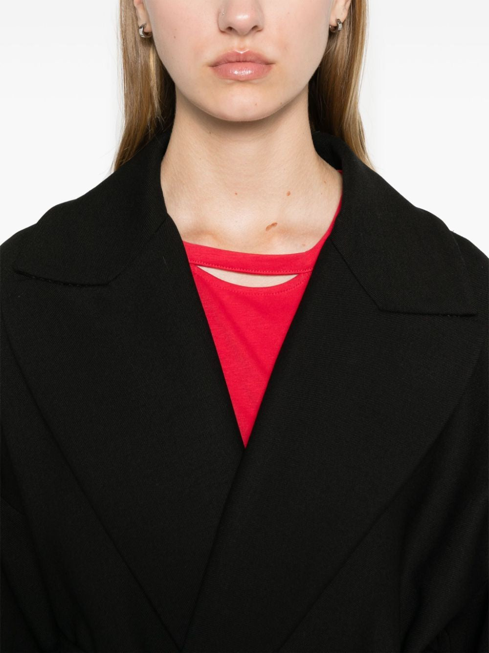 PAROSH Belted Women's Jacket