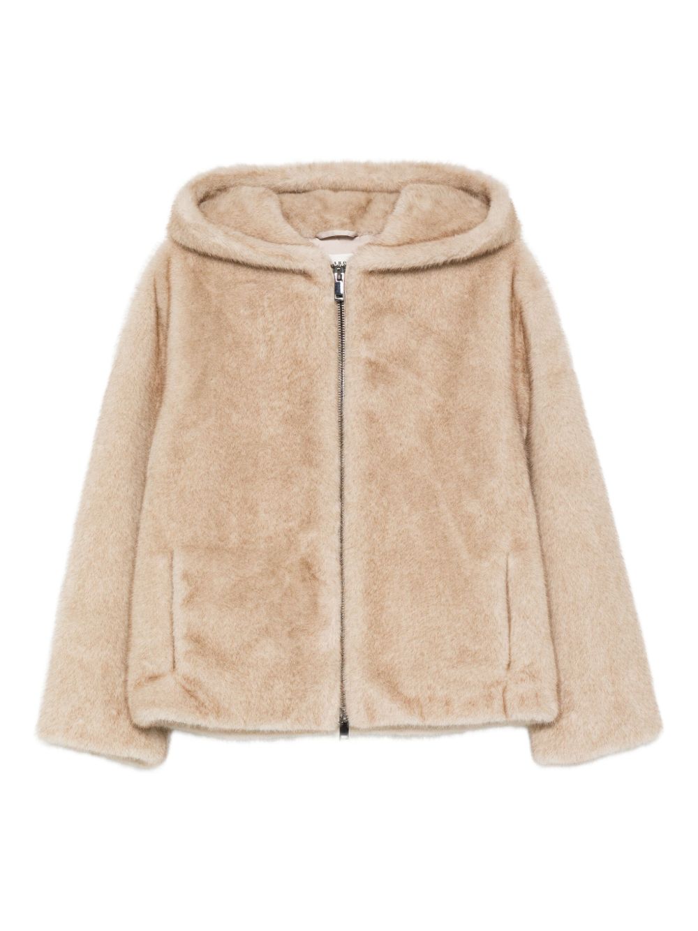 PAROSH Faux Fur Hooded Jacket - Women's
