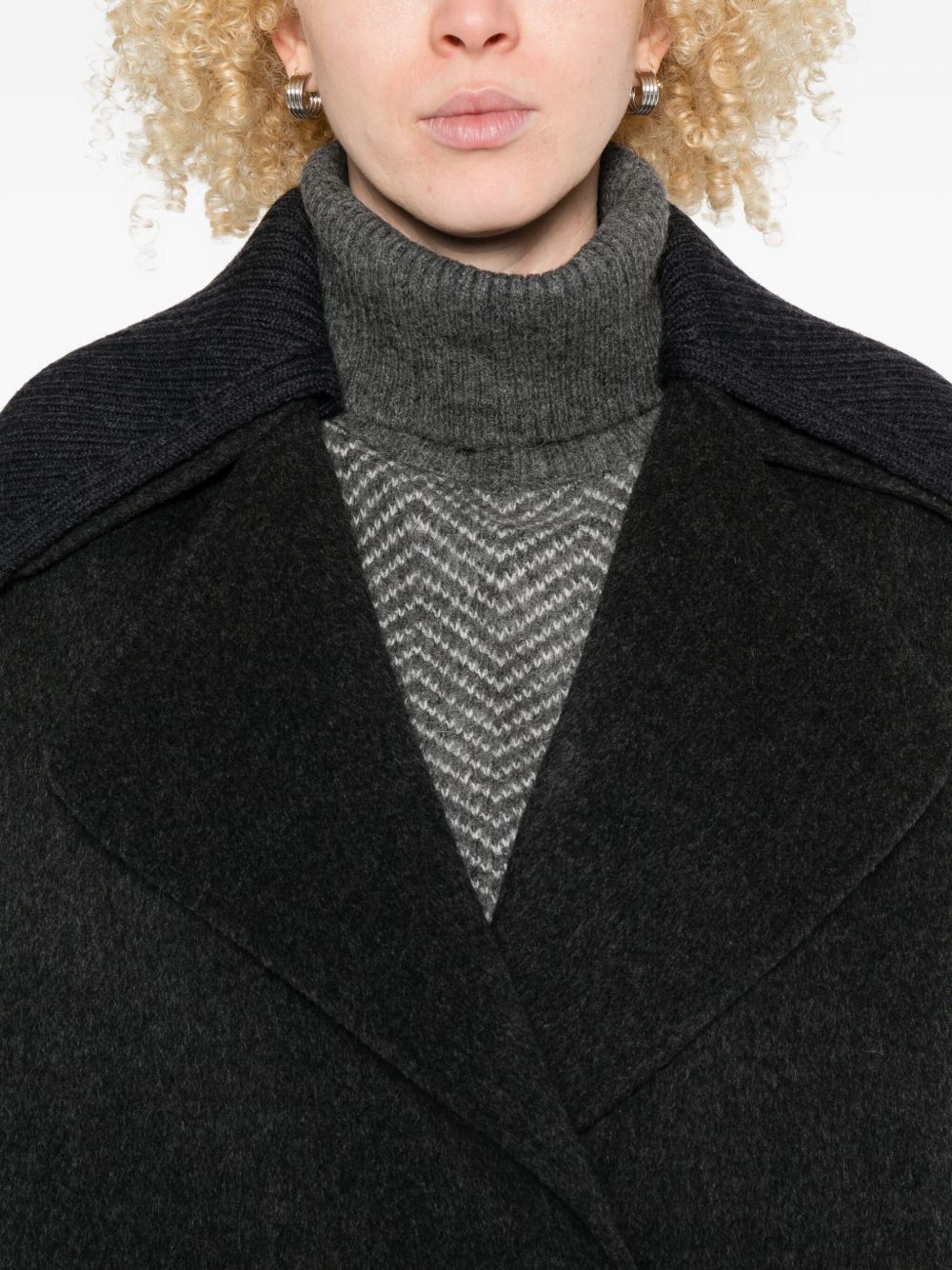 PAROSH Double-Breasted Women's Jacket