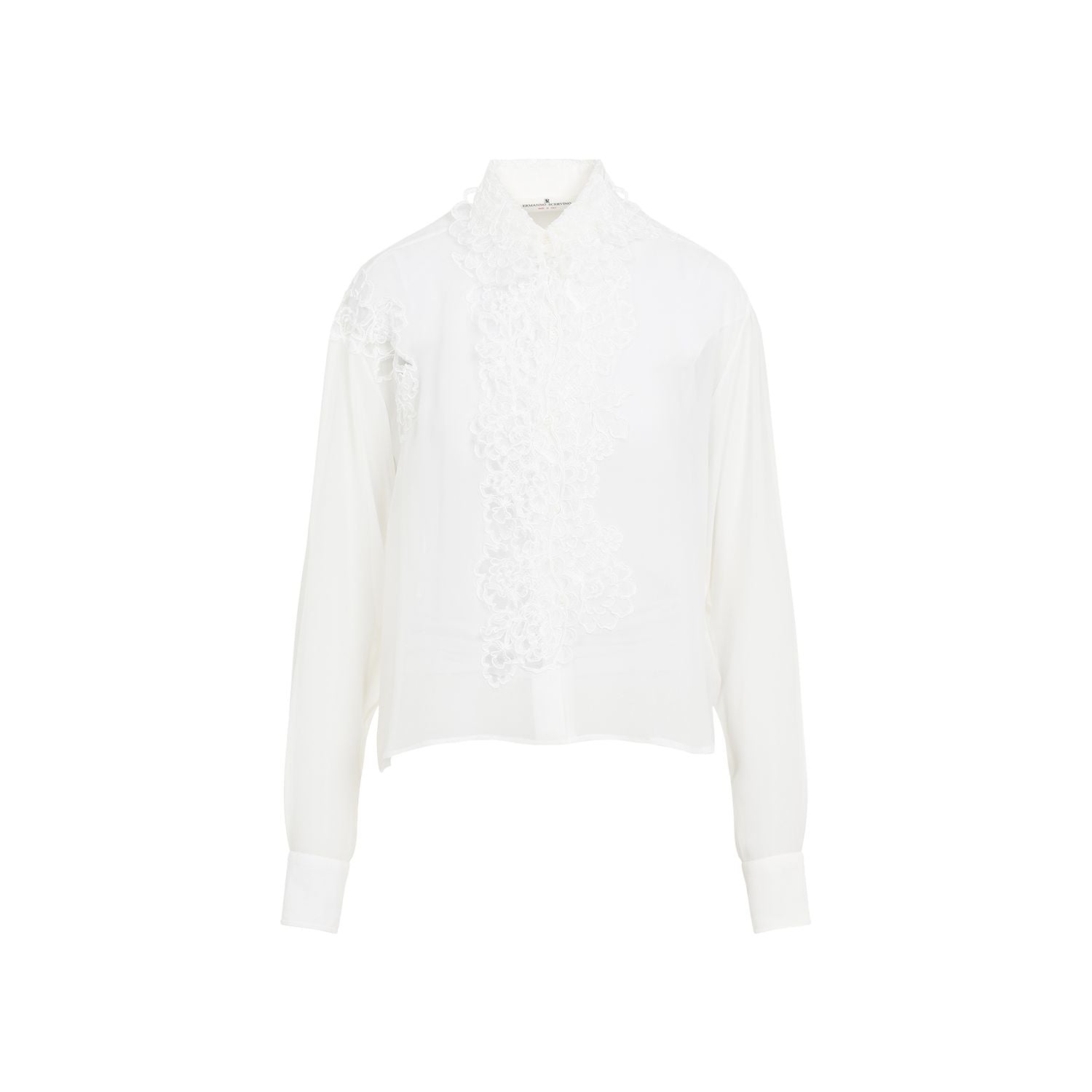 ERMANNO SCERVINO Silk Long Sleeve Women's Shirt