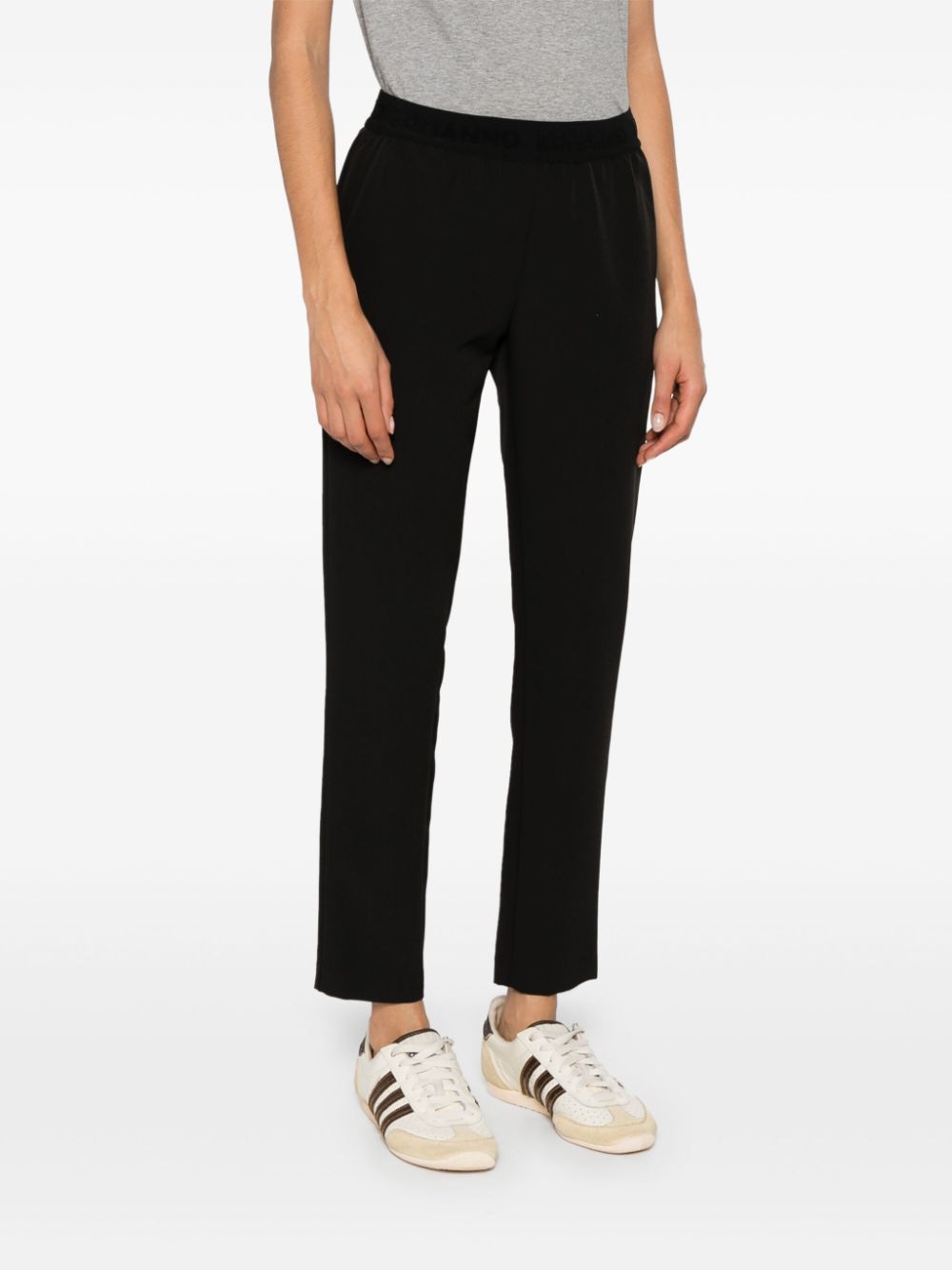 ERMANNO Logo Waistband Trousers