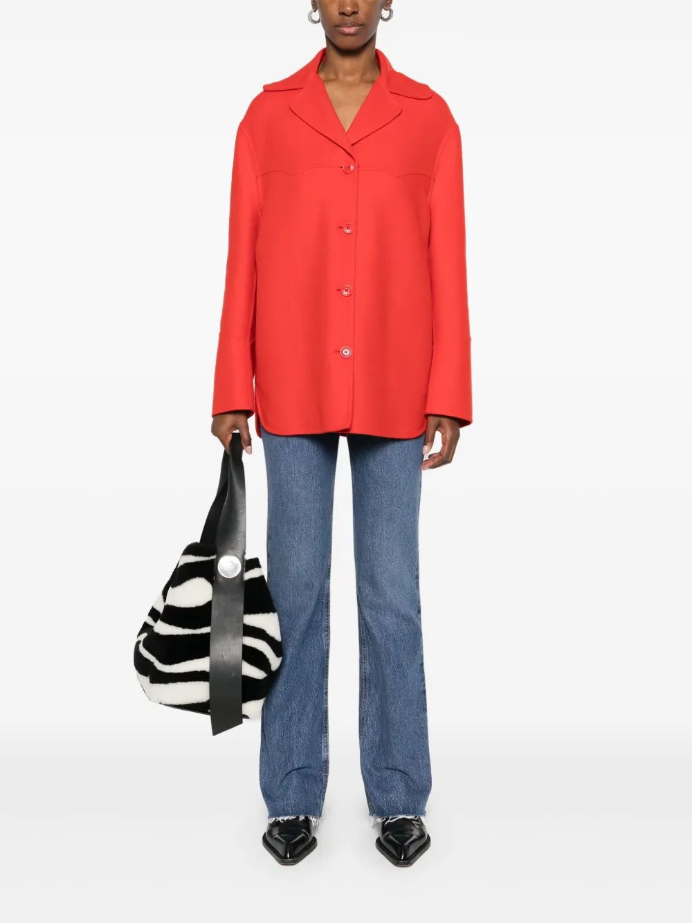 ERMANNO SCERVINO Virgin Wool Women's Jacket