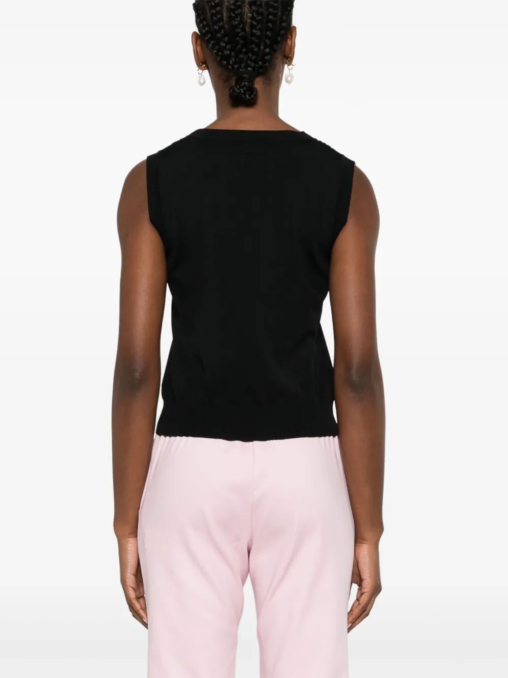 ERMANNO Lace Detail Mini Top