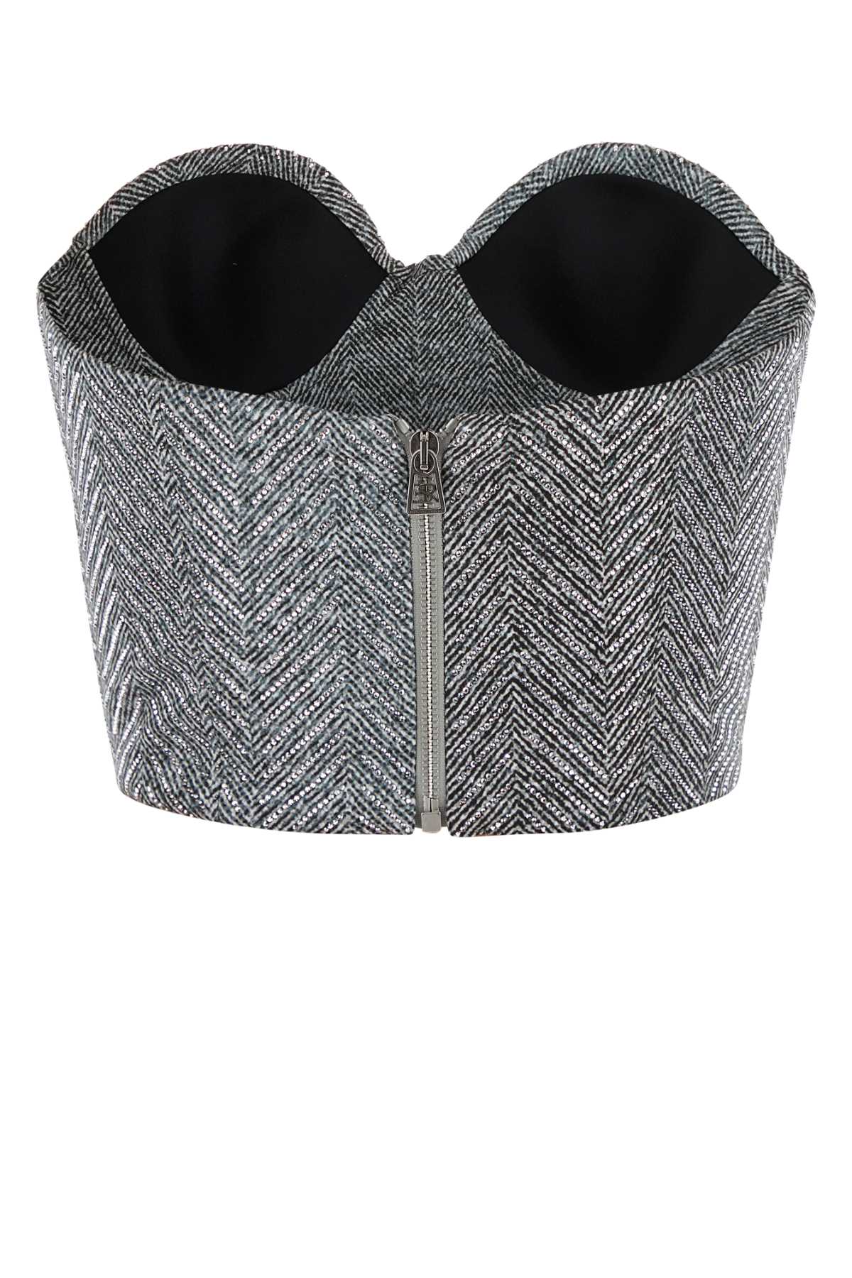 ERMANNO SCERVINO Printed Stretch T-Shirt Bodice for Women - Fall/Winter 2025