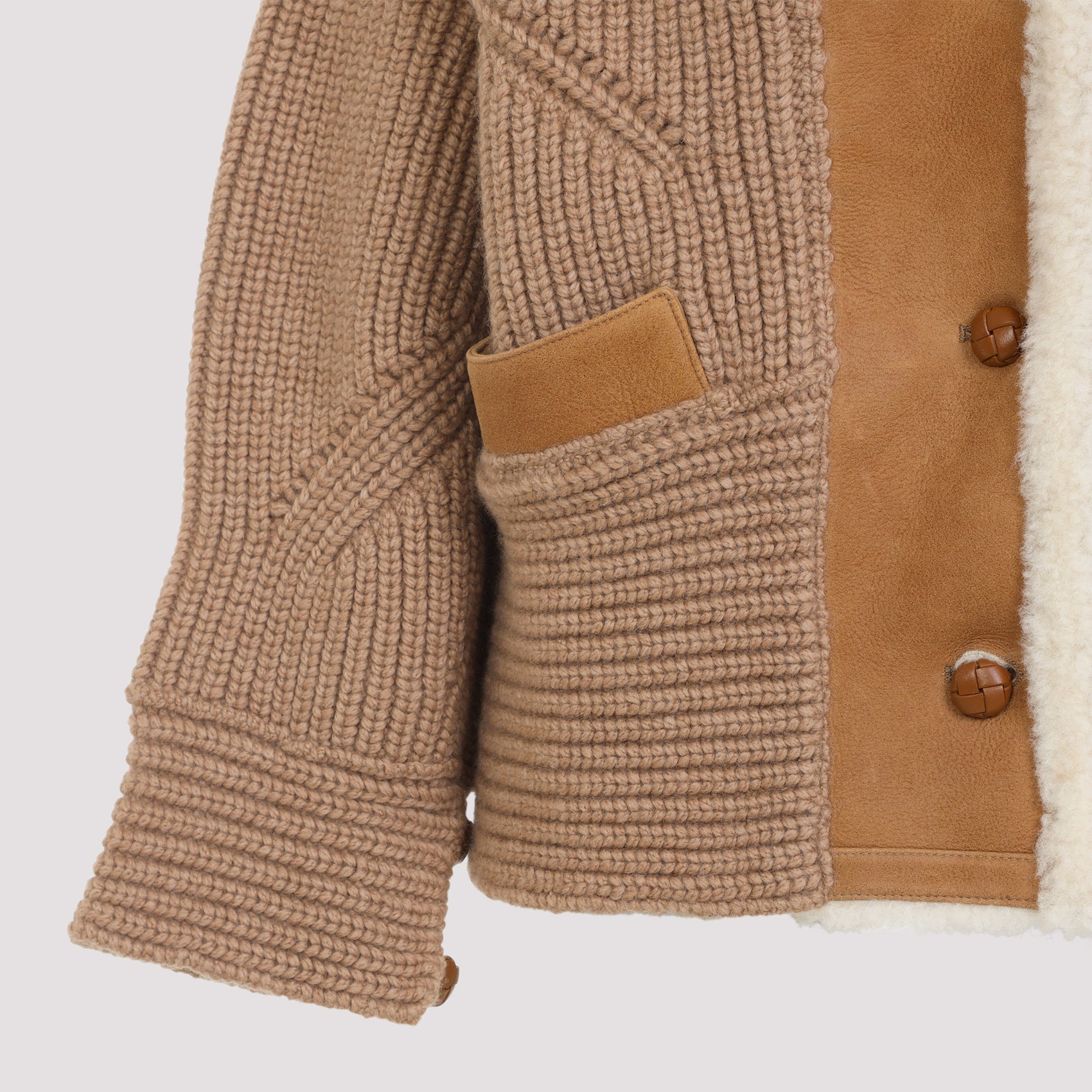 ERMANNO SCERVINO Knit Merino Wool Jacket
