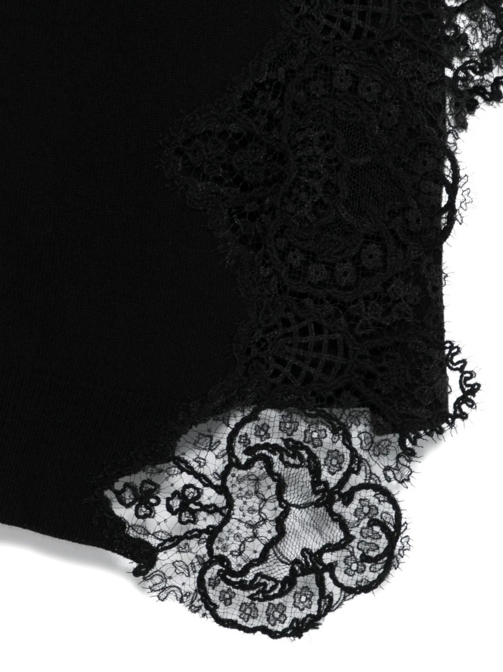ERMANNO SCERVINO Lace Cashmere Scarf