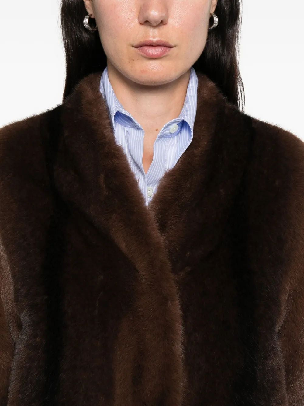 ERMANNO Polyester Women's Outerwear Coat - FW25