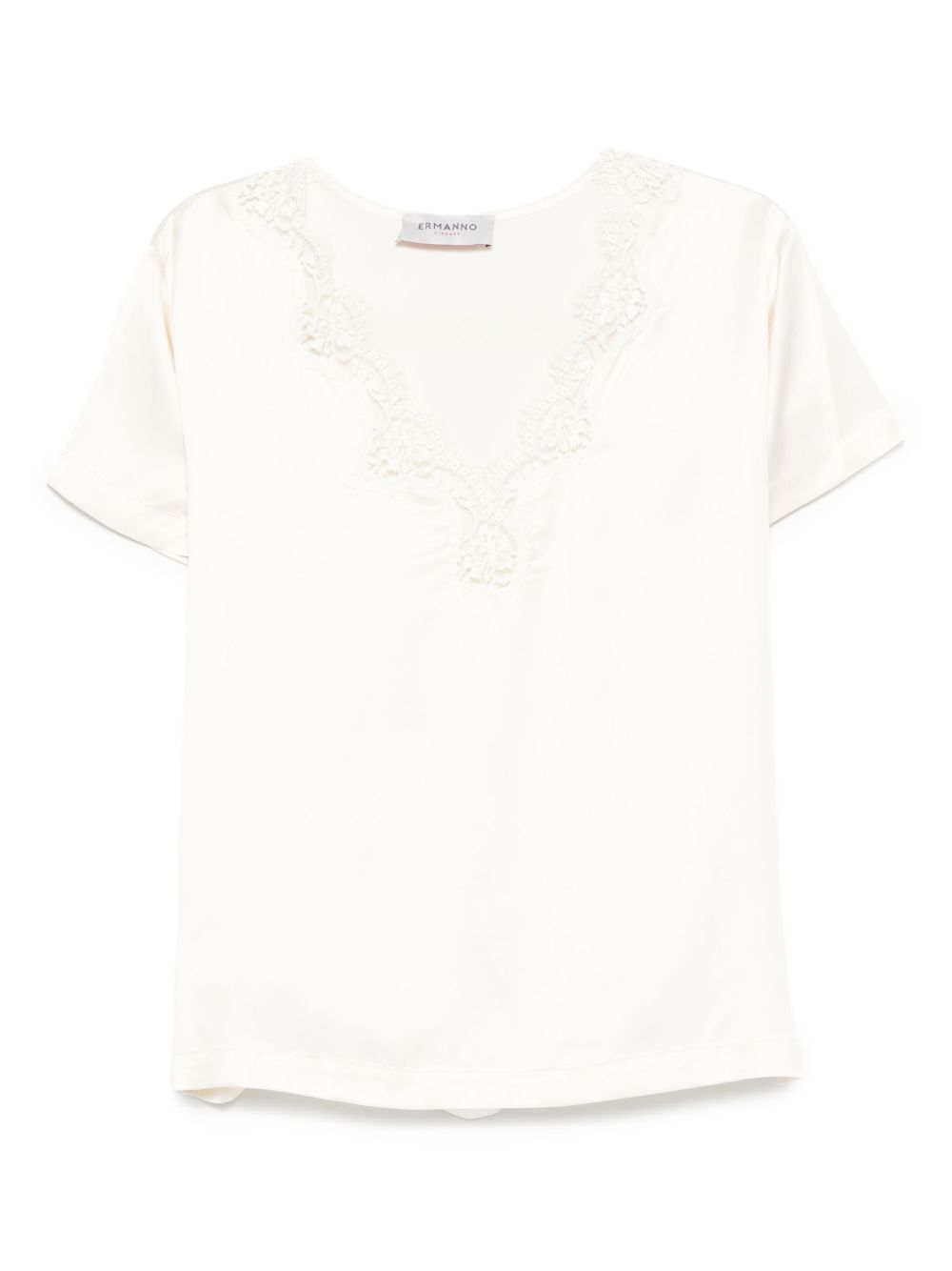 ERMANNO Silk T-Shirt for Women - Fall/Winter 2025