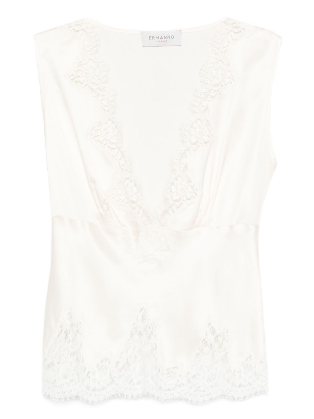 ERMANNO Silk & Nylon Women's Top - FW25 Collection