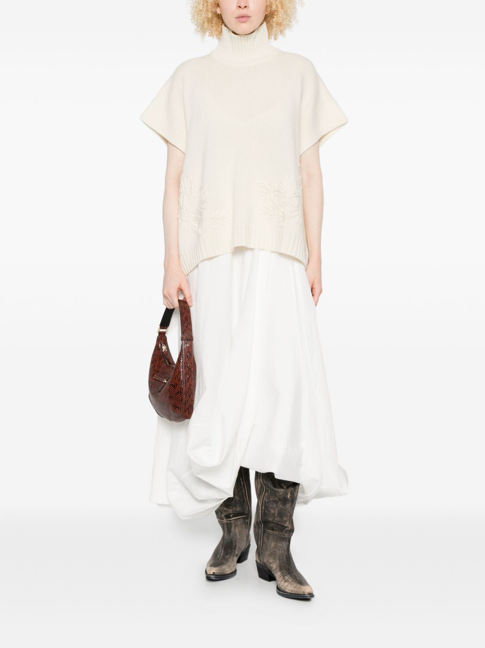 ERMANNO Silk Nylon Women's Sweater