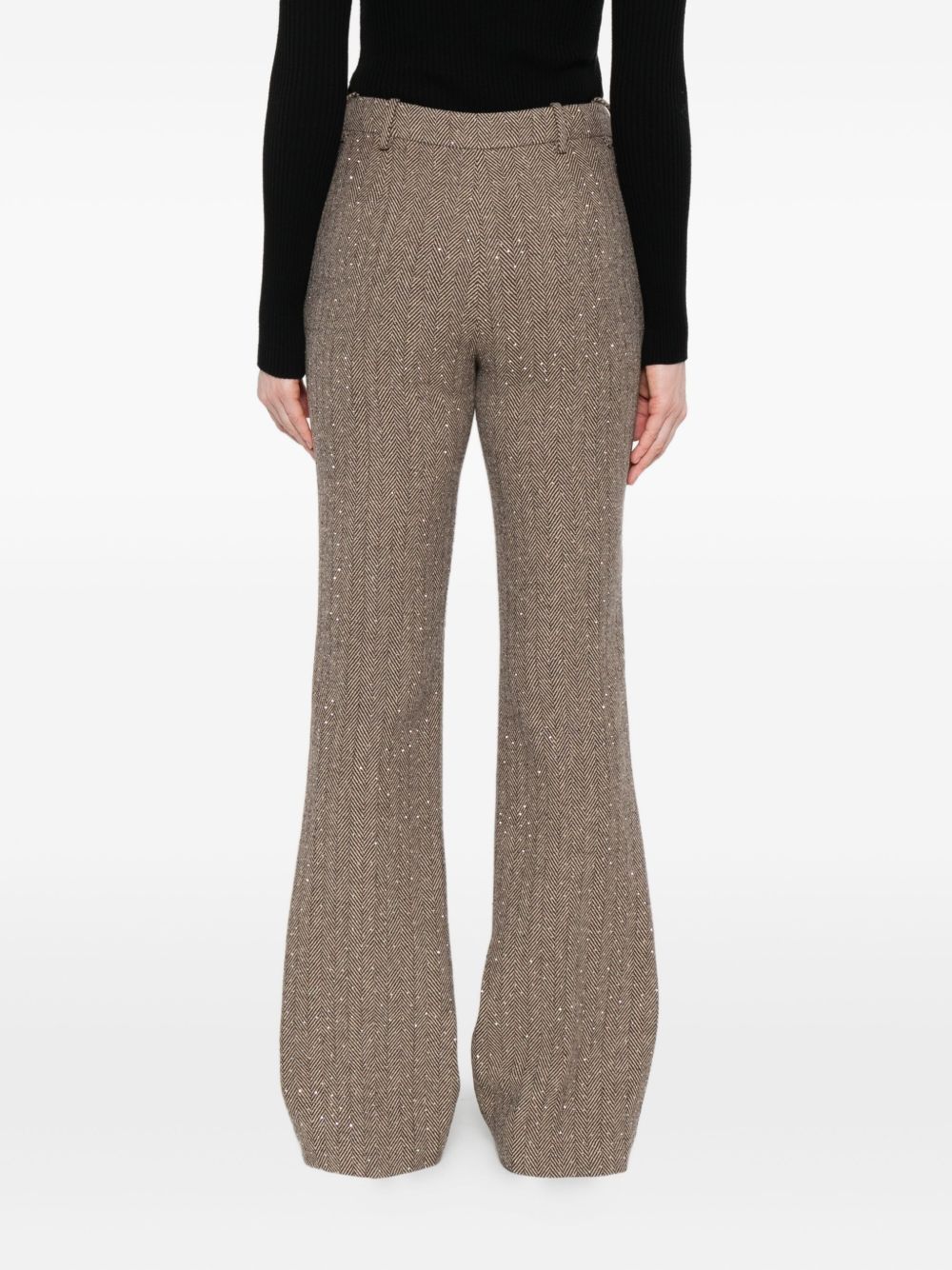 ERMANNO Silk Nylon Trousers for Women - FW25 Collection