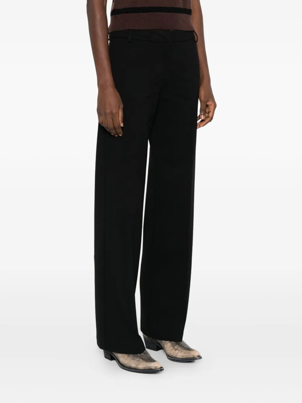 ERMANNO Chic Viscose Pants for Women - FW25 Collection