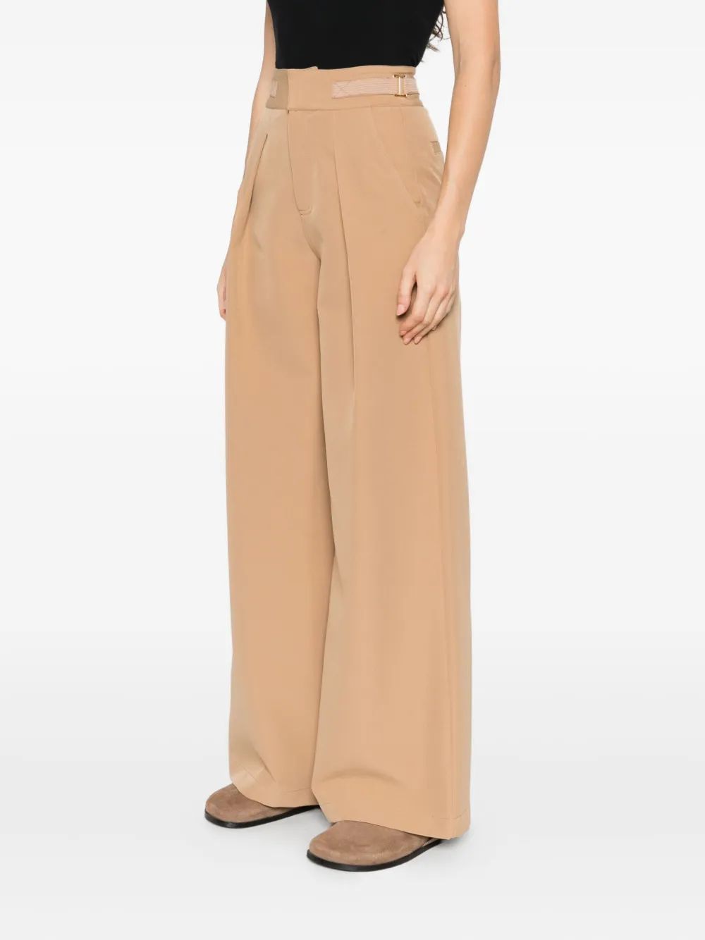 ERMANNO High-Waisted Fashion Pants for Women - Fall/Winter 25