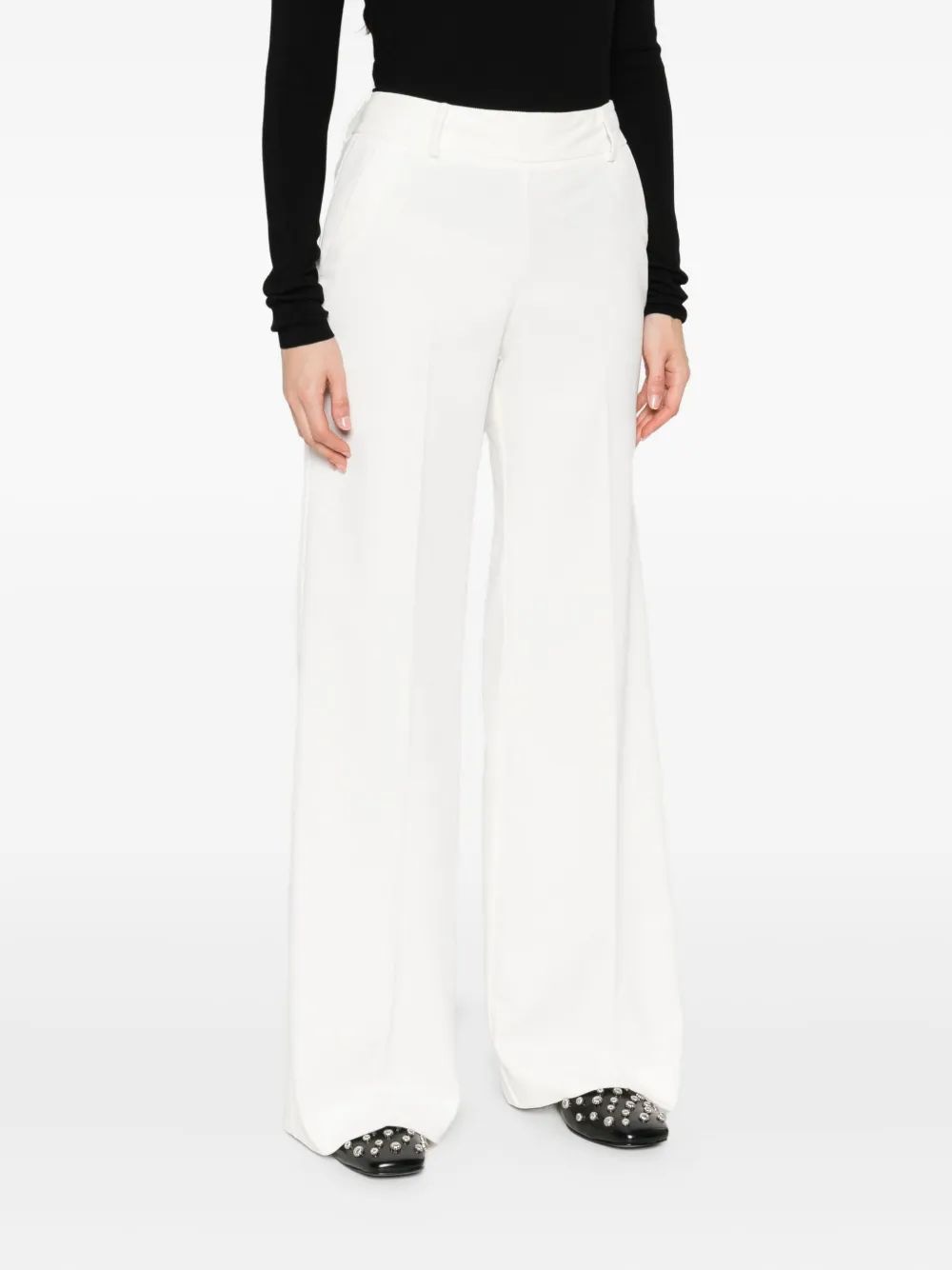 ERMANNO Stylish Elastic Pants for Women