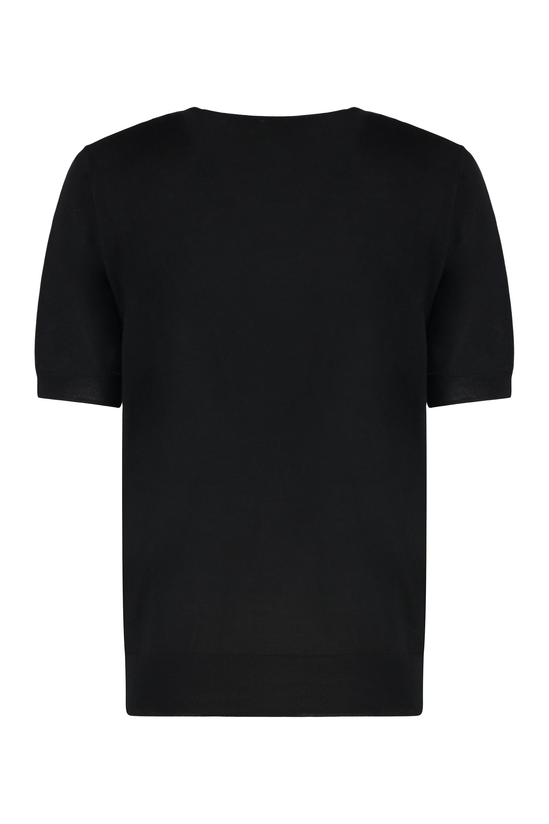 PAROSH Wool-Blend Crew-Neck Sweater