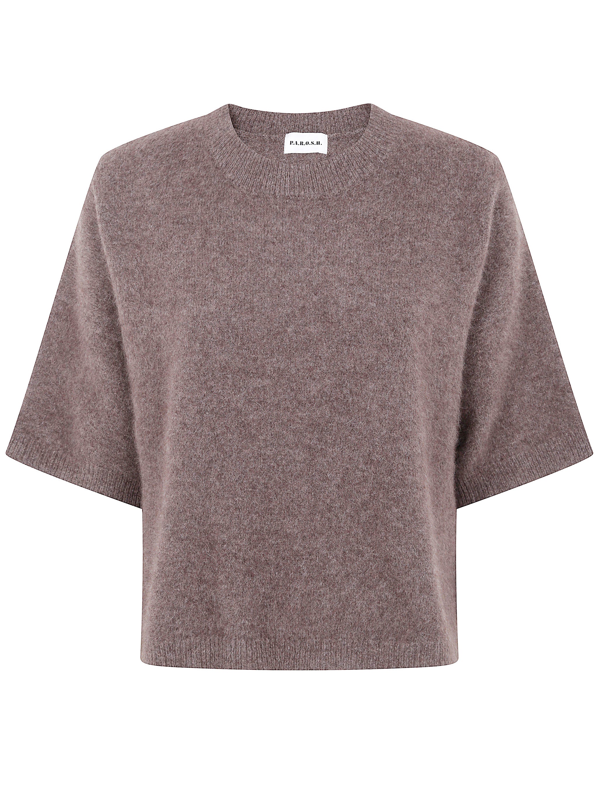 PAROSH Oversized Short Sleeve Women's Top