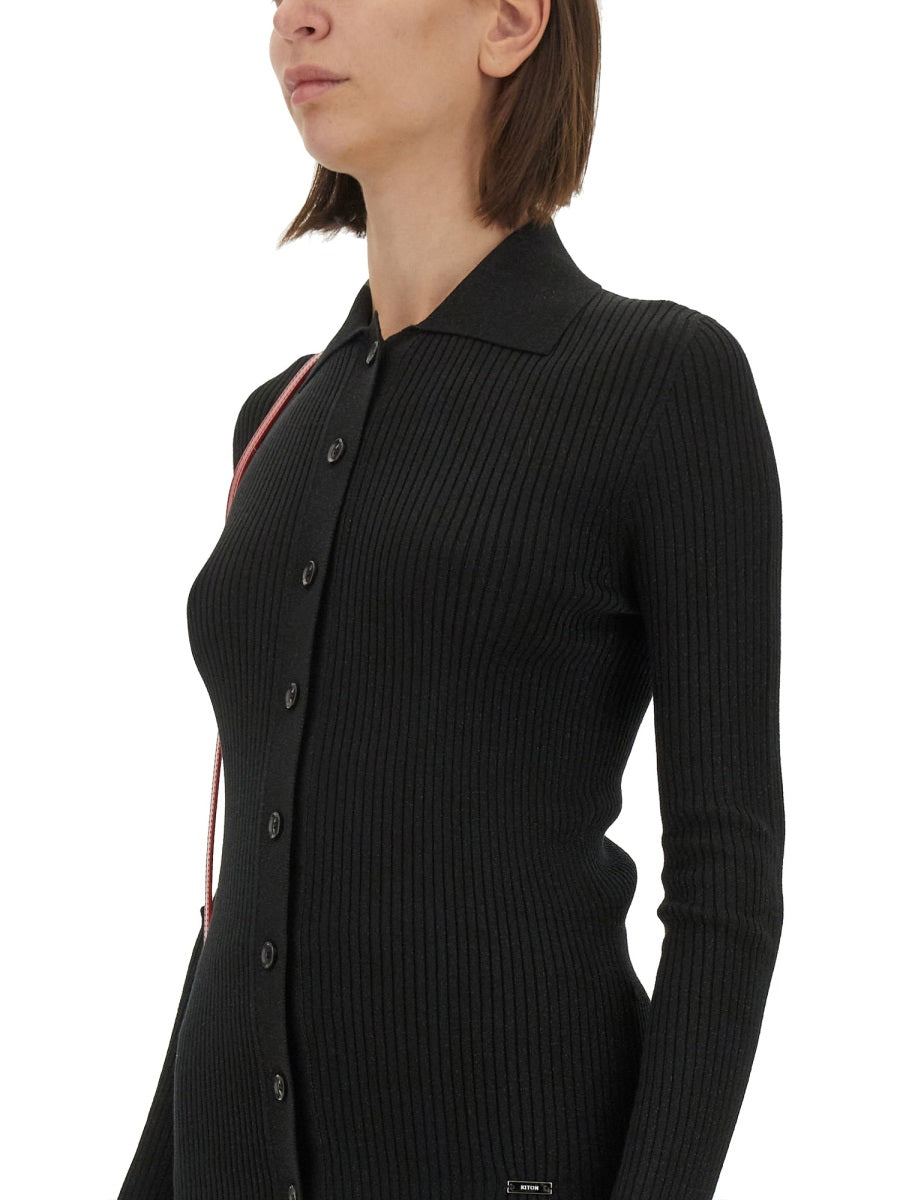 KITON Ribbed Sweater (Size 40)