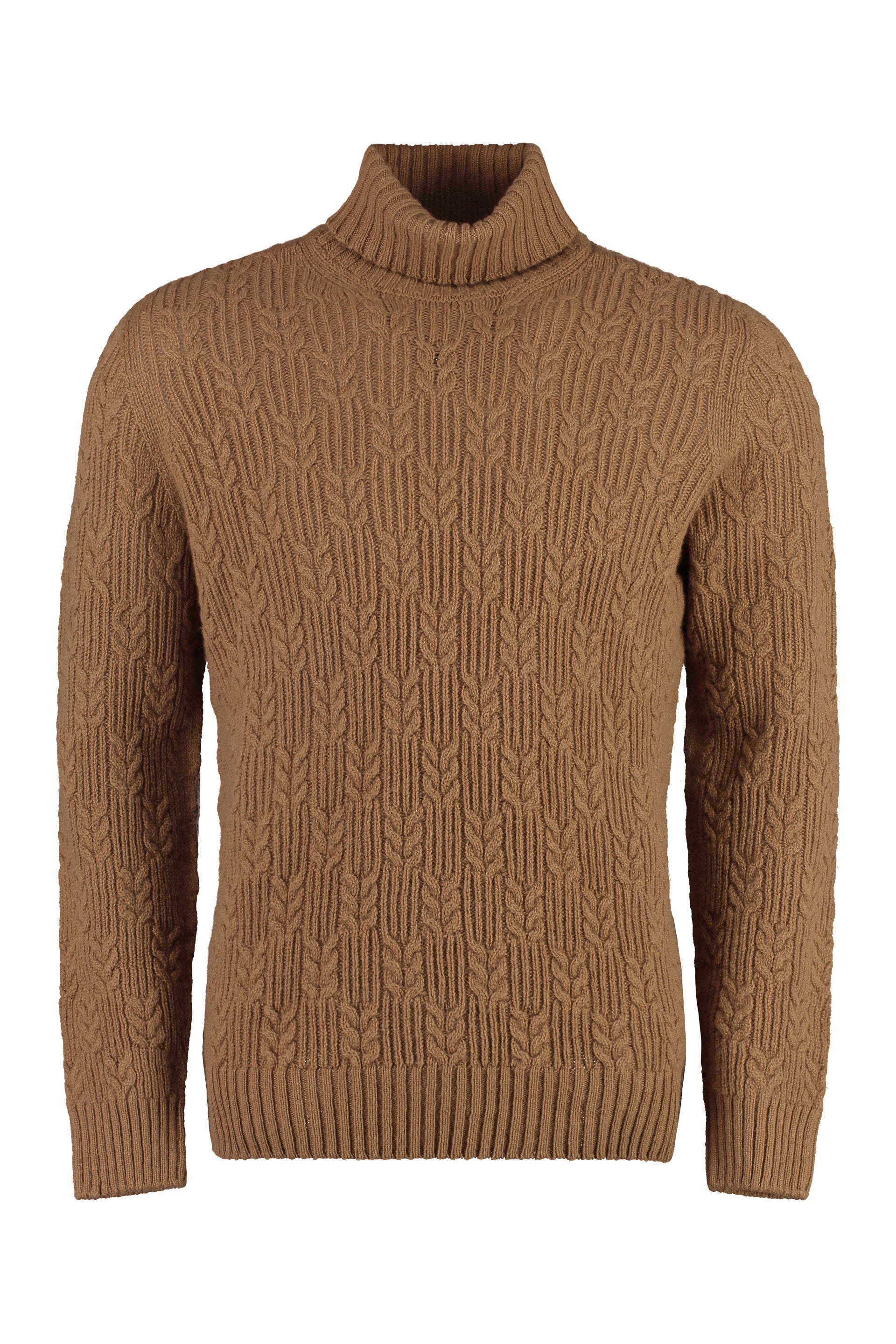 DRUMOHR Men's Wool Turtleneck Sweater