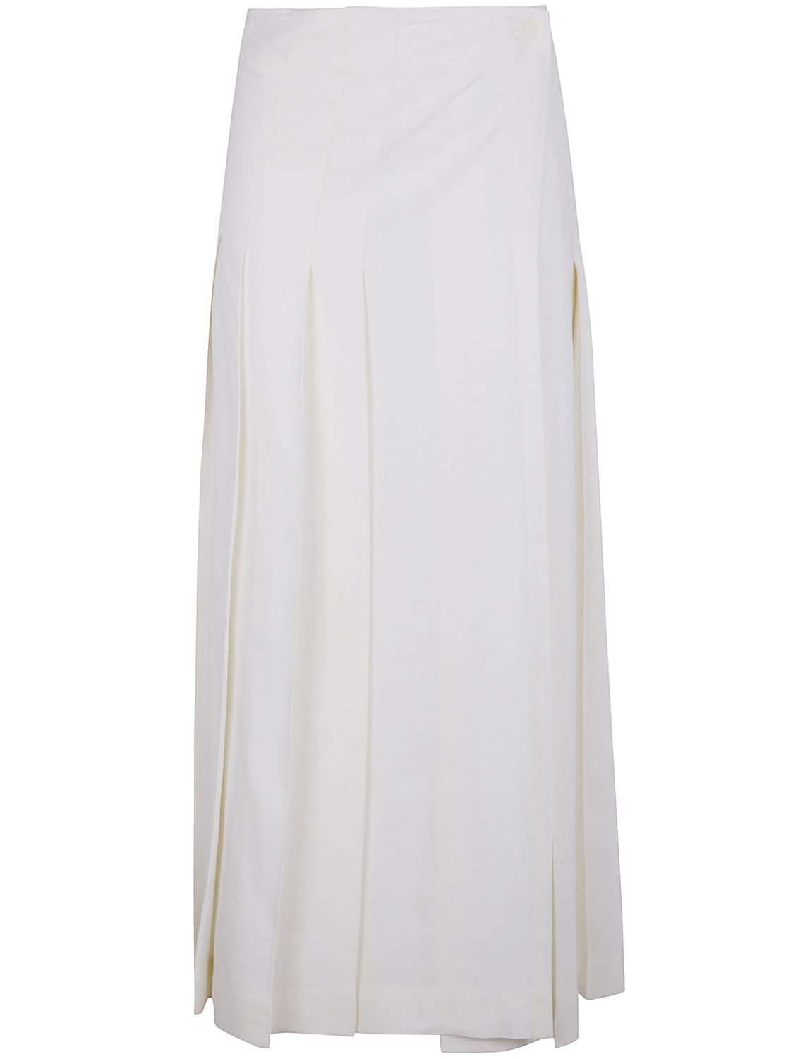 PAROSH Maxi Pleated Skirt for Women - SS25 Collection