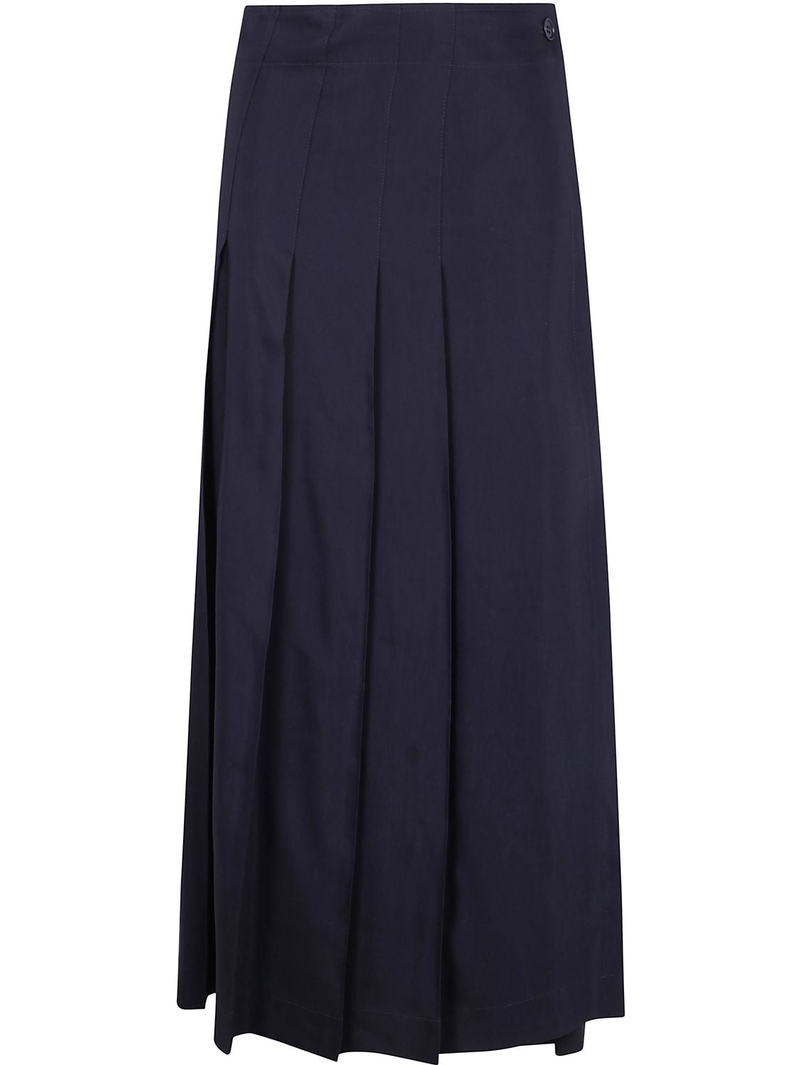 PAROSH Maxi Pleated Skirt for Women