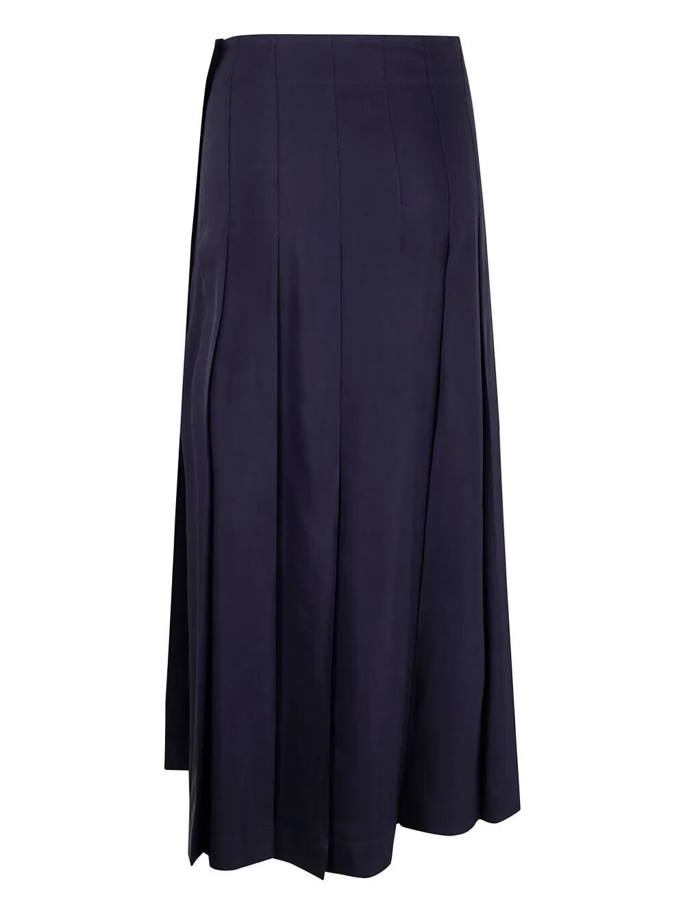 PAROSH Maxi Pleated Skirt for Women