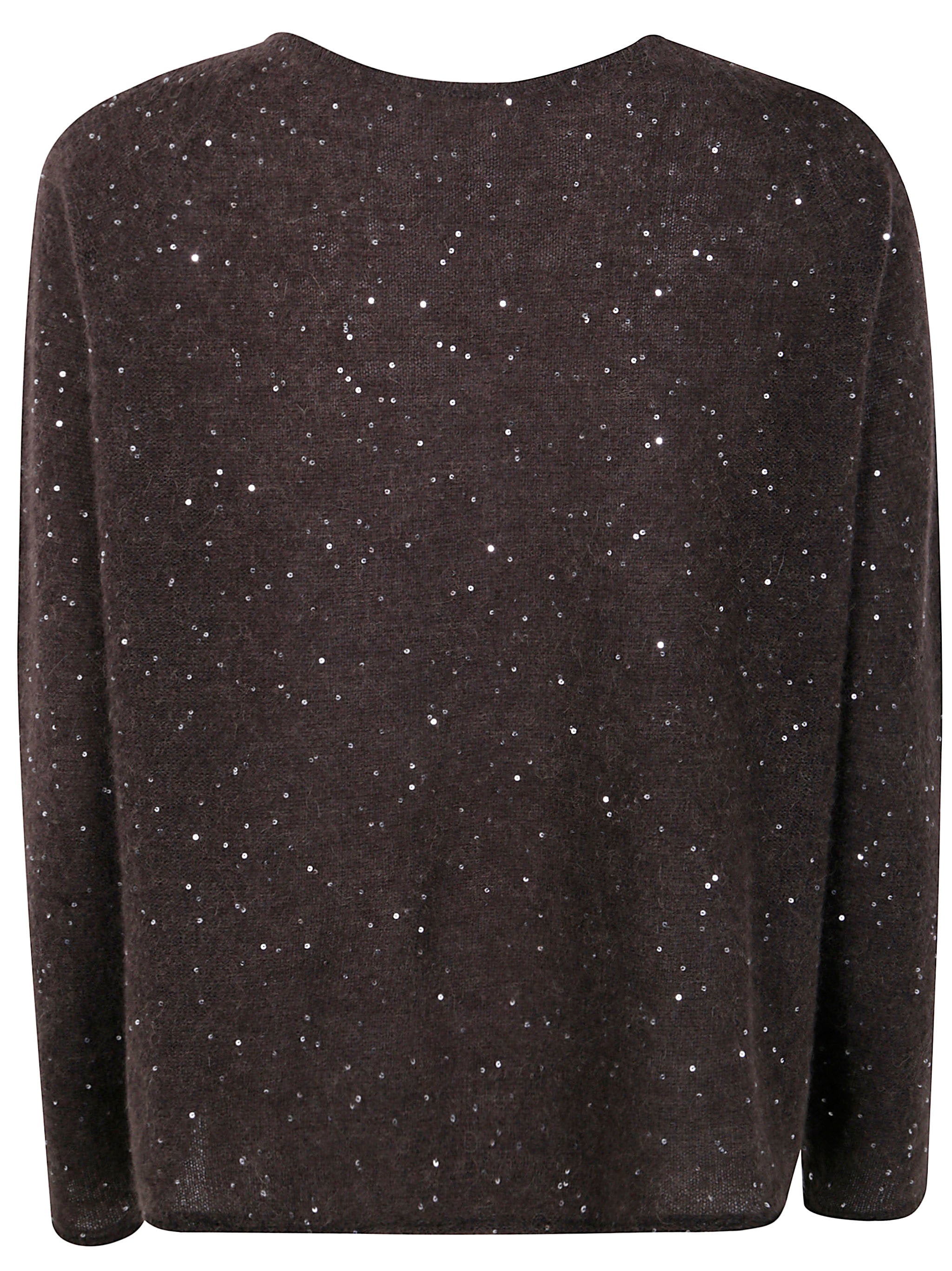 GENTRY PORTOFINO Round Neck Knit Sweater