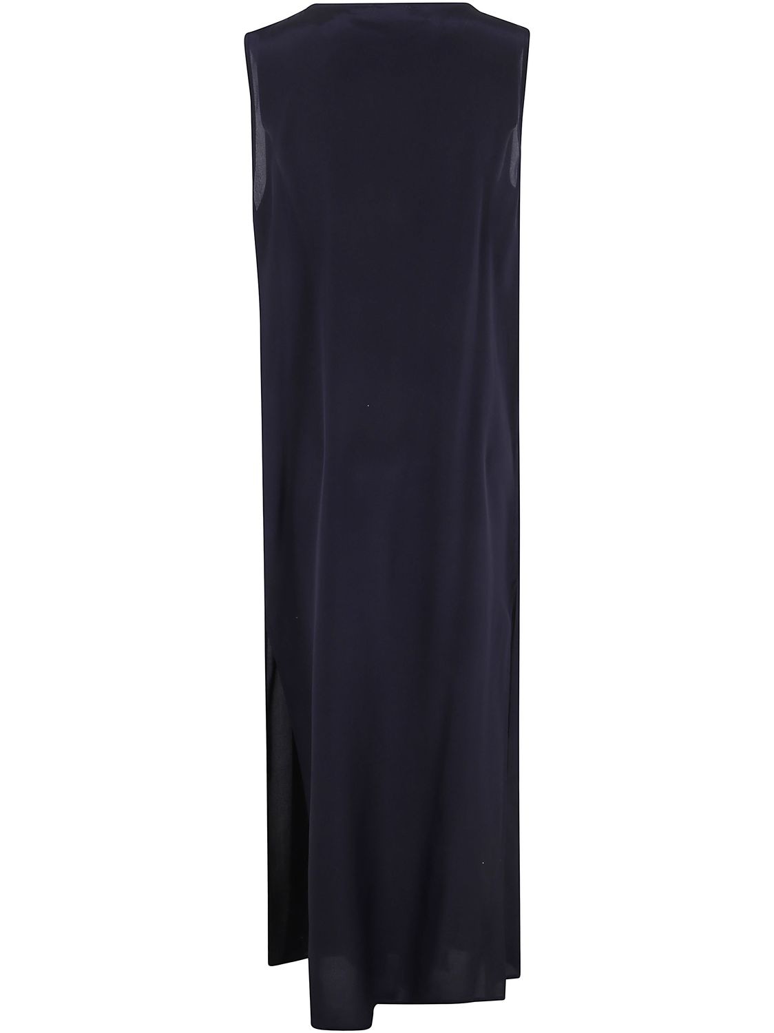 PAROSH Drape Neck Shift Dress - SS25 Women's Mini Style