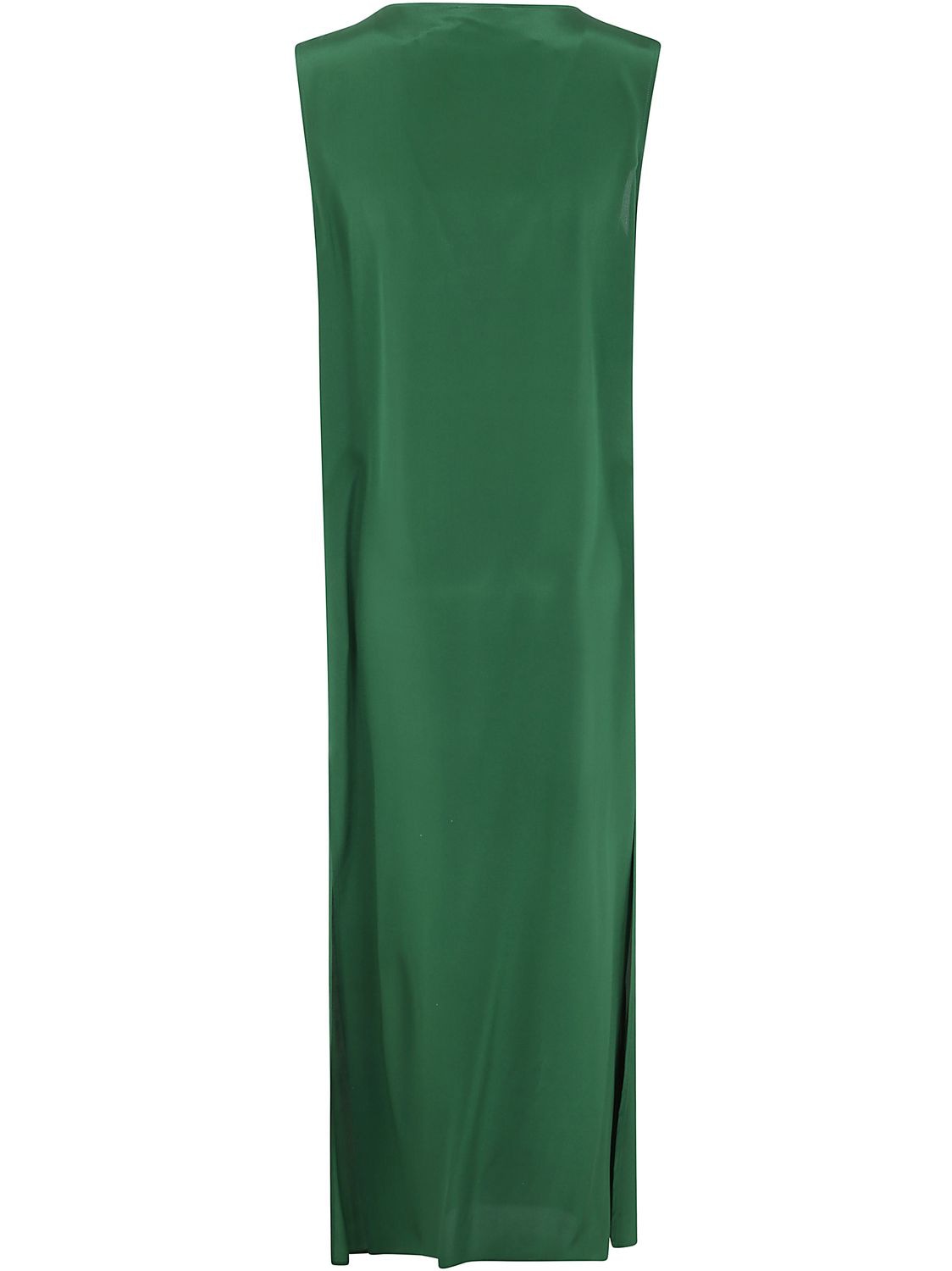 PAROSH Drape Neck Shift Dress - SS25 Women's Mini Style