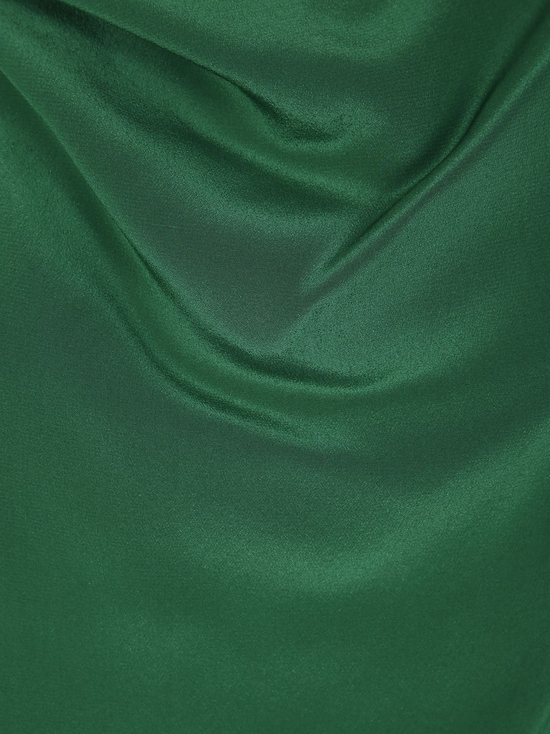 PAROSH Drape Neck Shift Dress - SS25 Women's Mini Style